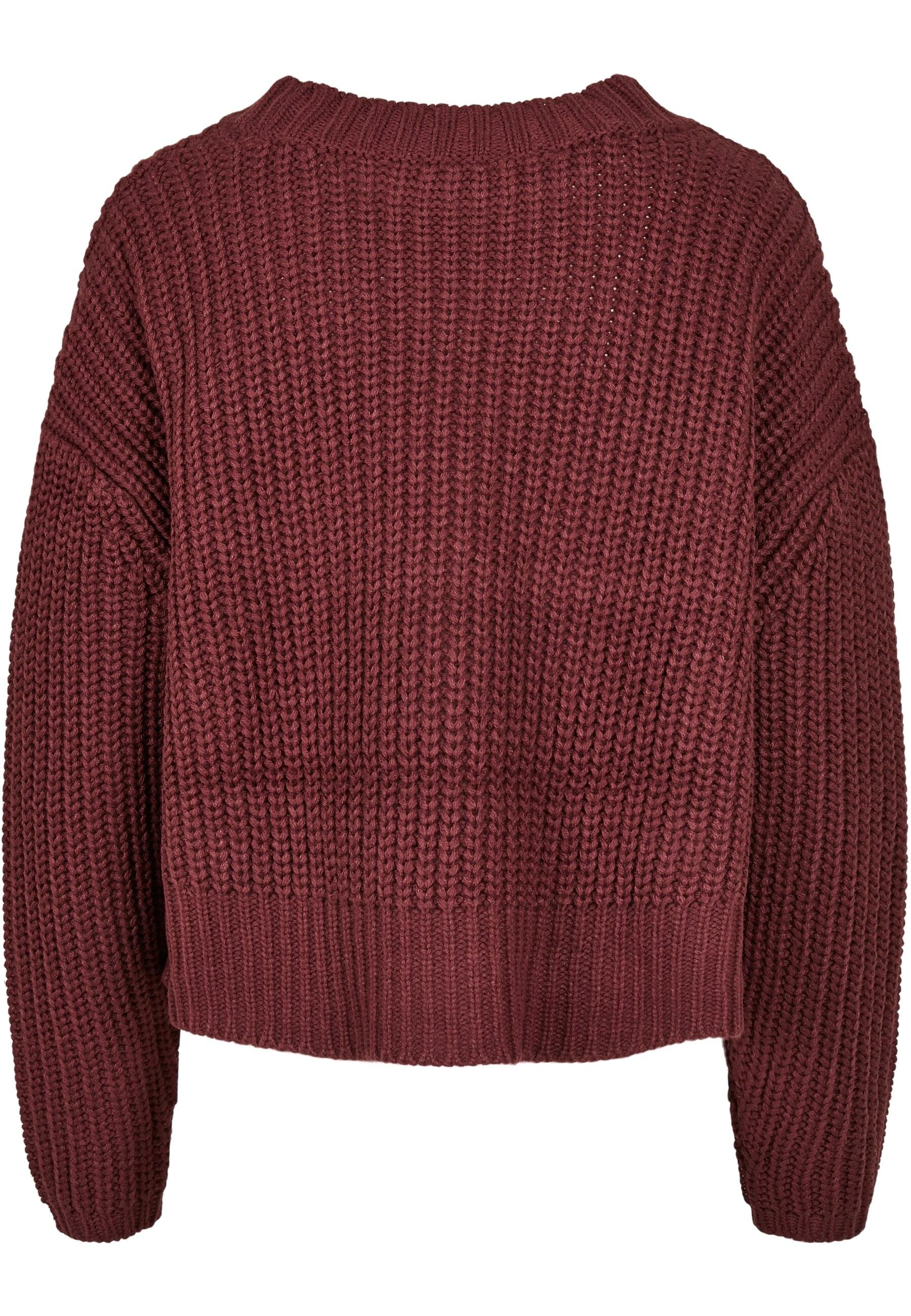 URBAN CLASSICS Rundhalspullover »Urban Classics Damen Ladies Wide Oversize Sweater«