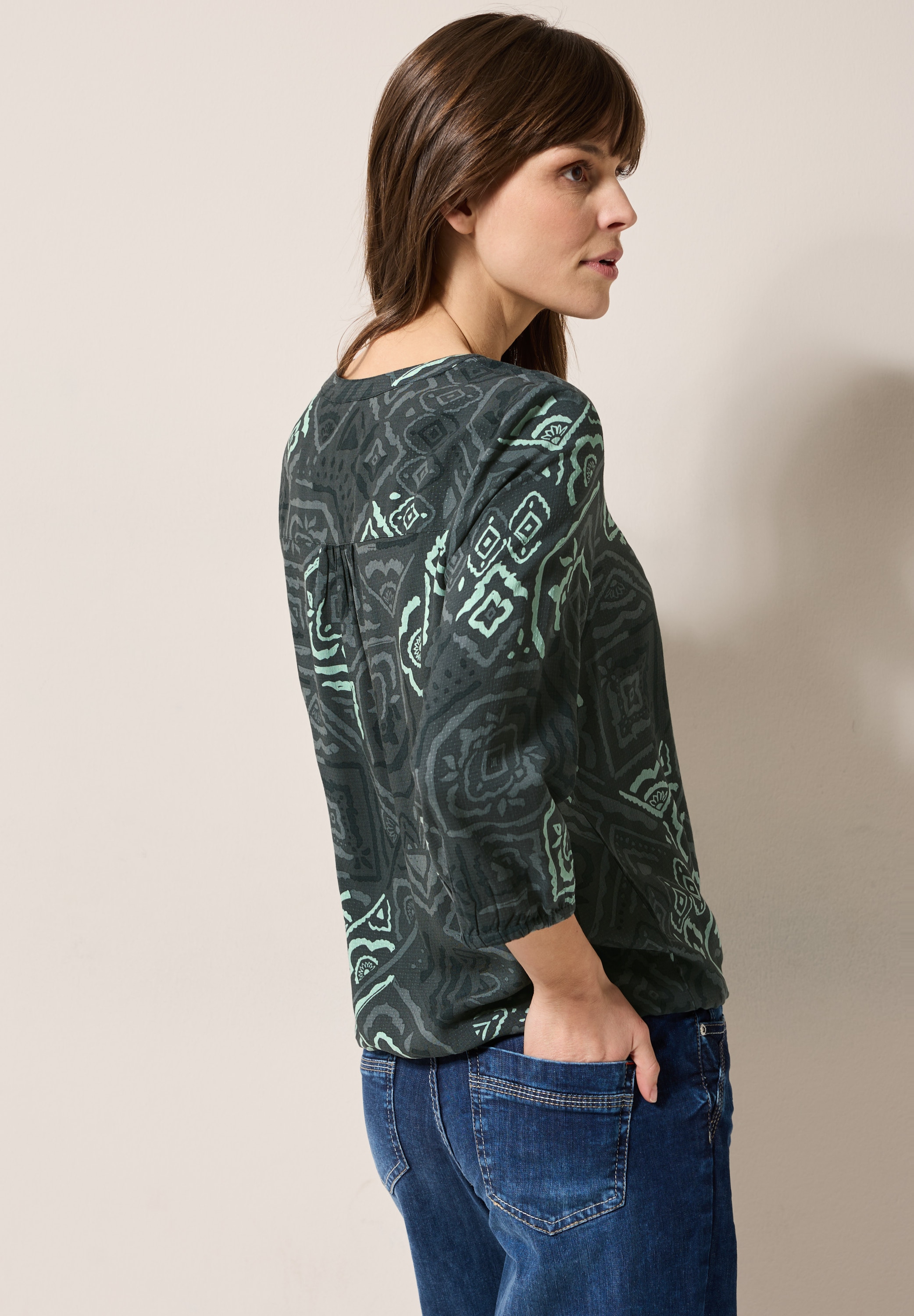 Cecil Shirtbluse, aus softer Viskose