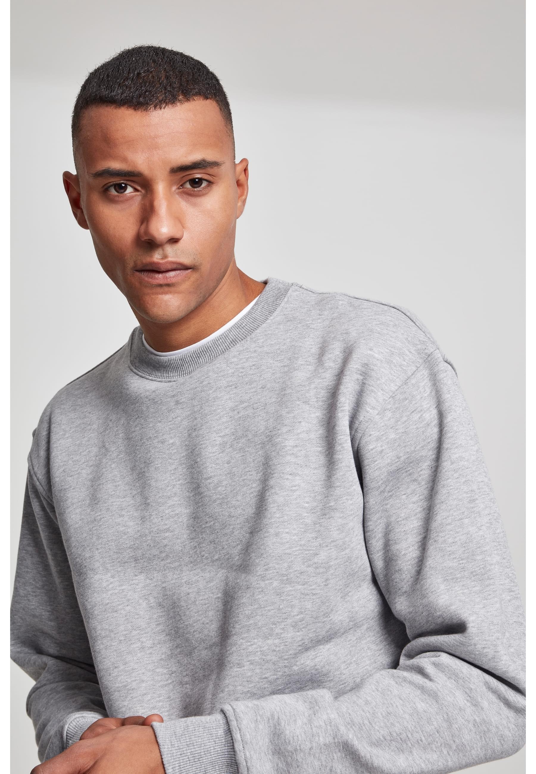 URBAN CLASSICS Rundhalspullover »Urban Classics Herren Crewneck Sweatshirt«, (1 tlg.)