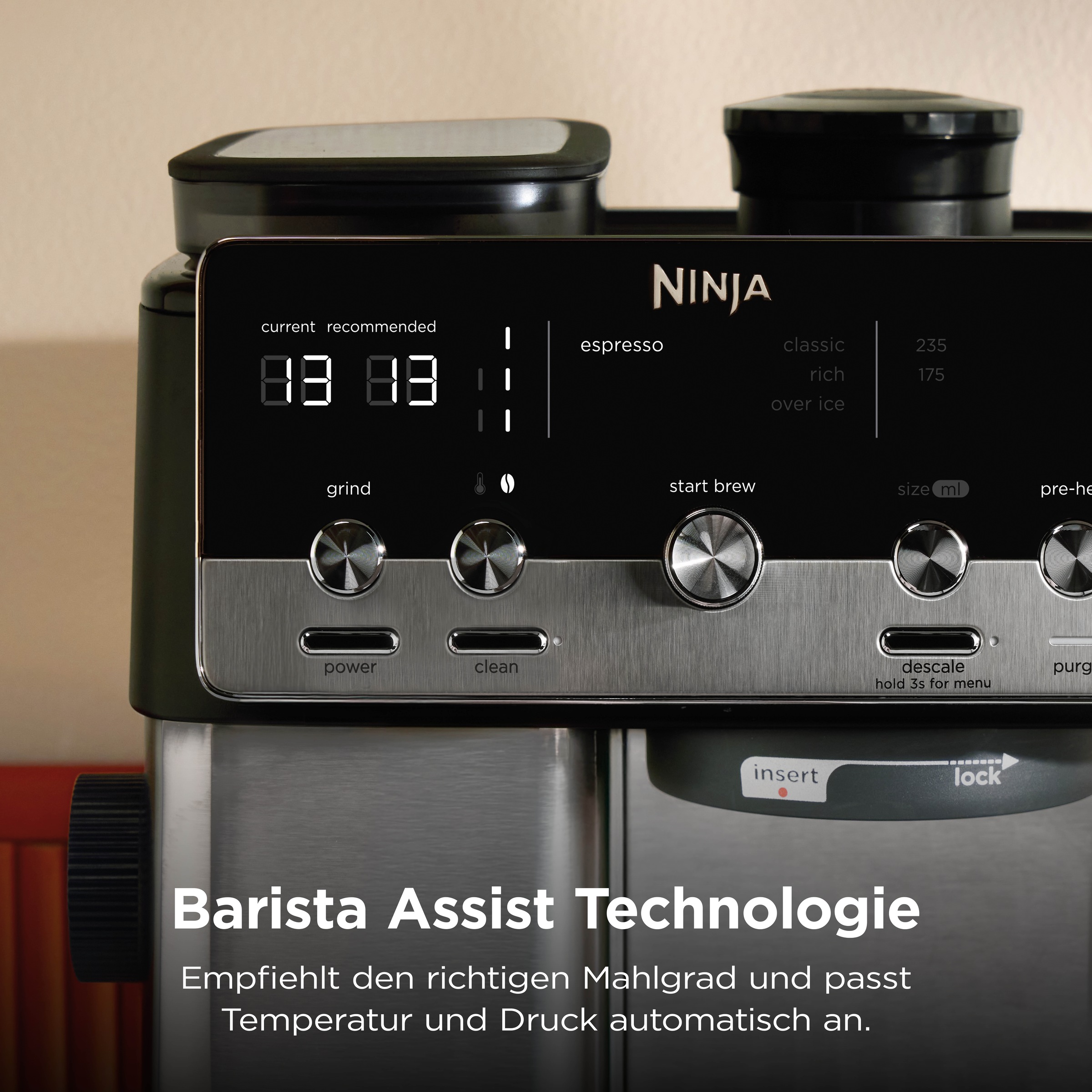 NINJA Kaffeemaschine mit Mahlwerk »Luxe Café MINI«