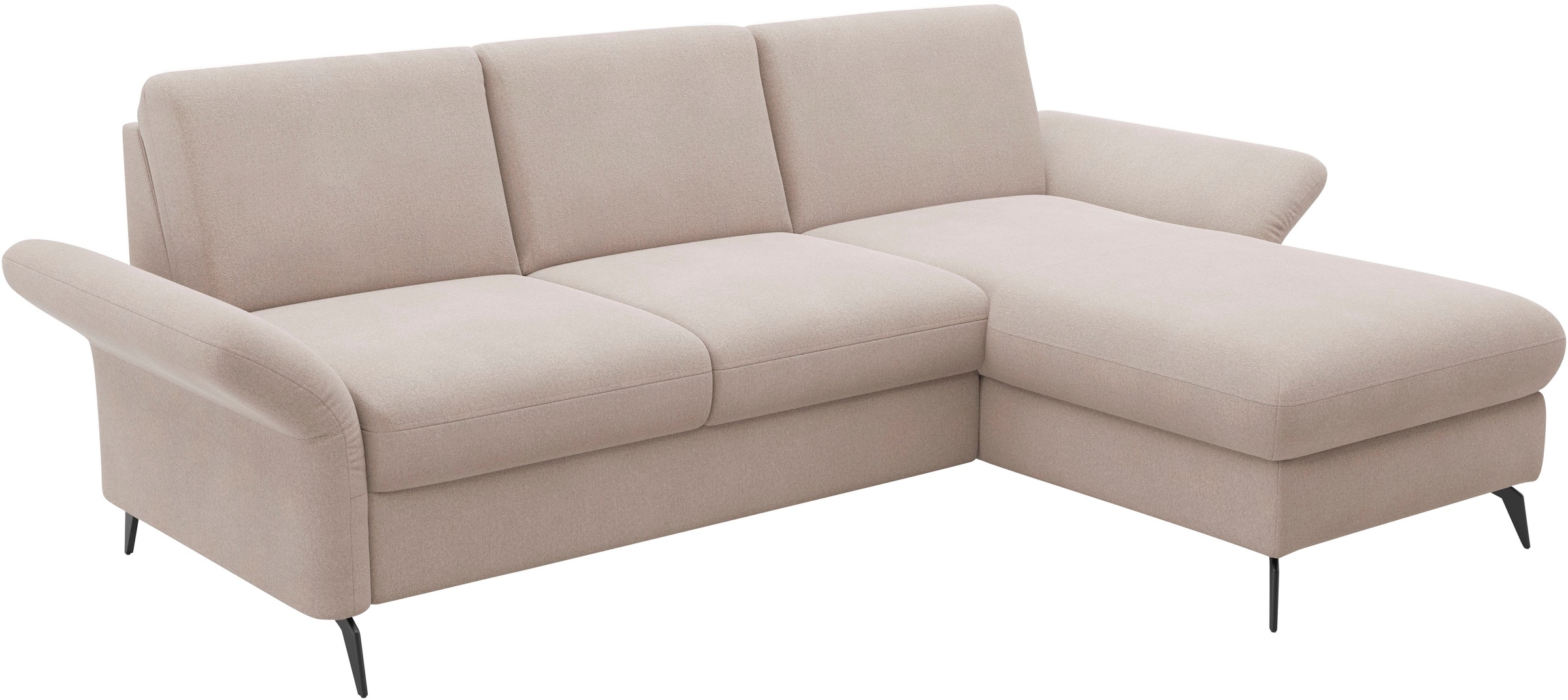 Home affaire Ecksofa »Rochelle«, wahlweise mit Bettfunktion, Bettkasten und Armteilverstellung