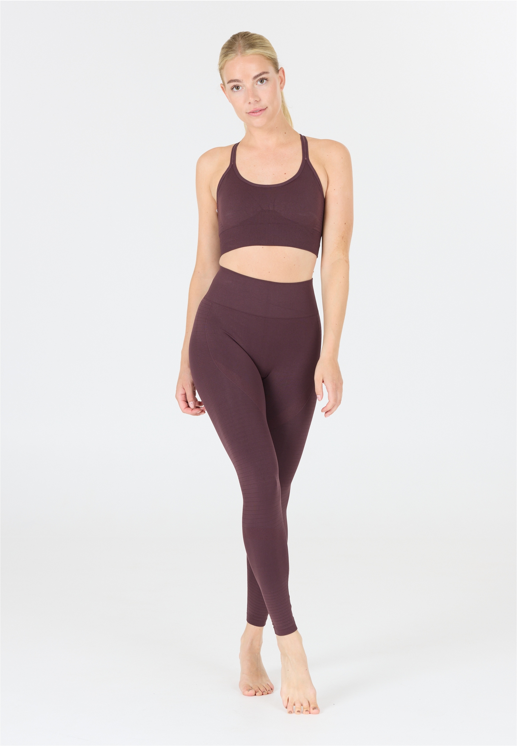 ATHLECIA Funktionstights »NAGAR«, mit angesagtem High-Waist-Bund