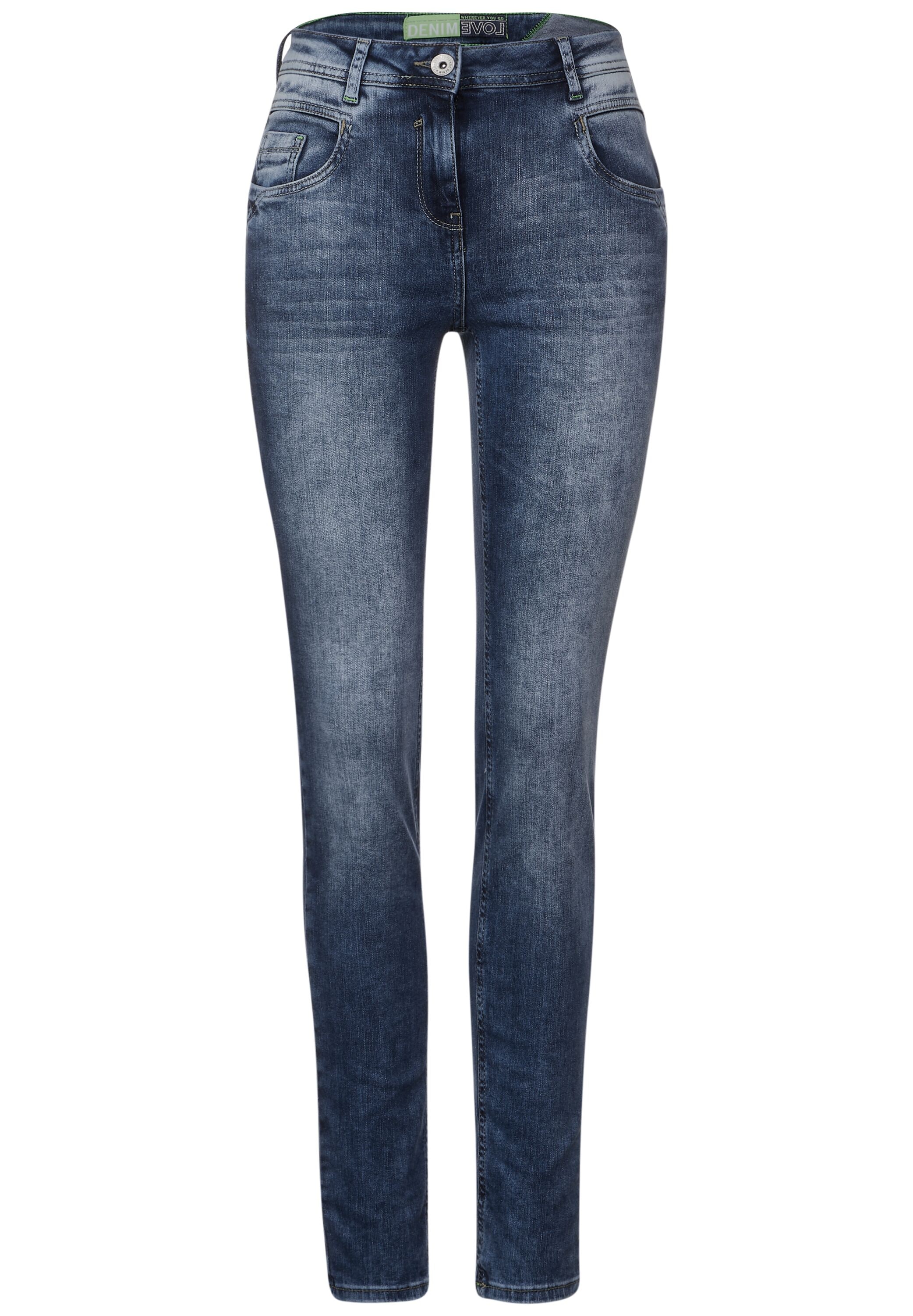 Cecil Skinny-fit-Jeans, High Waist