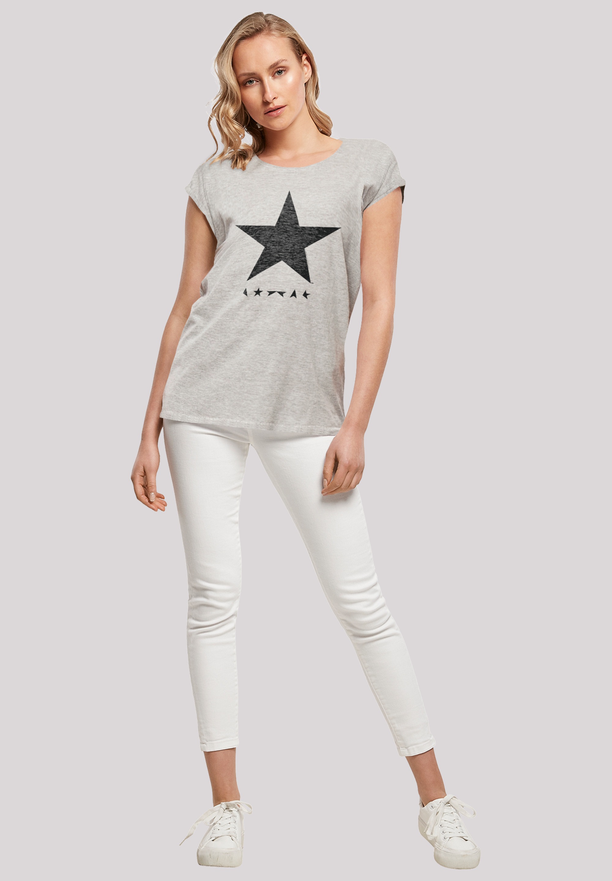 F4NT4STIC T-Shirt »David Bowie Star Logo«, Print