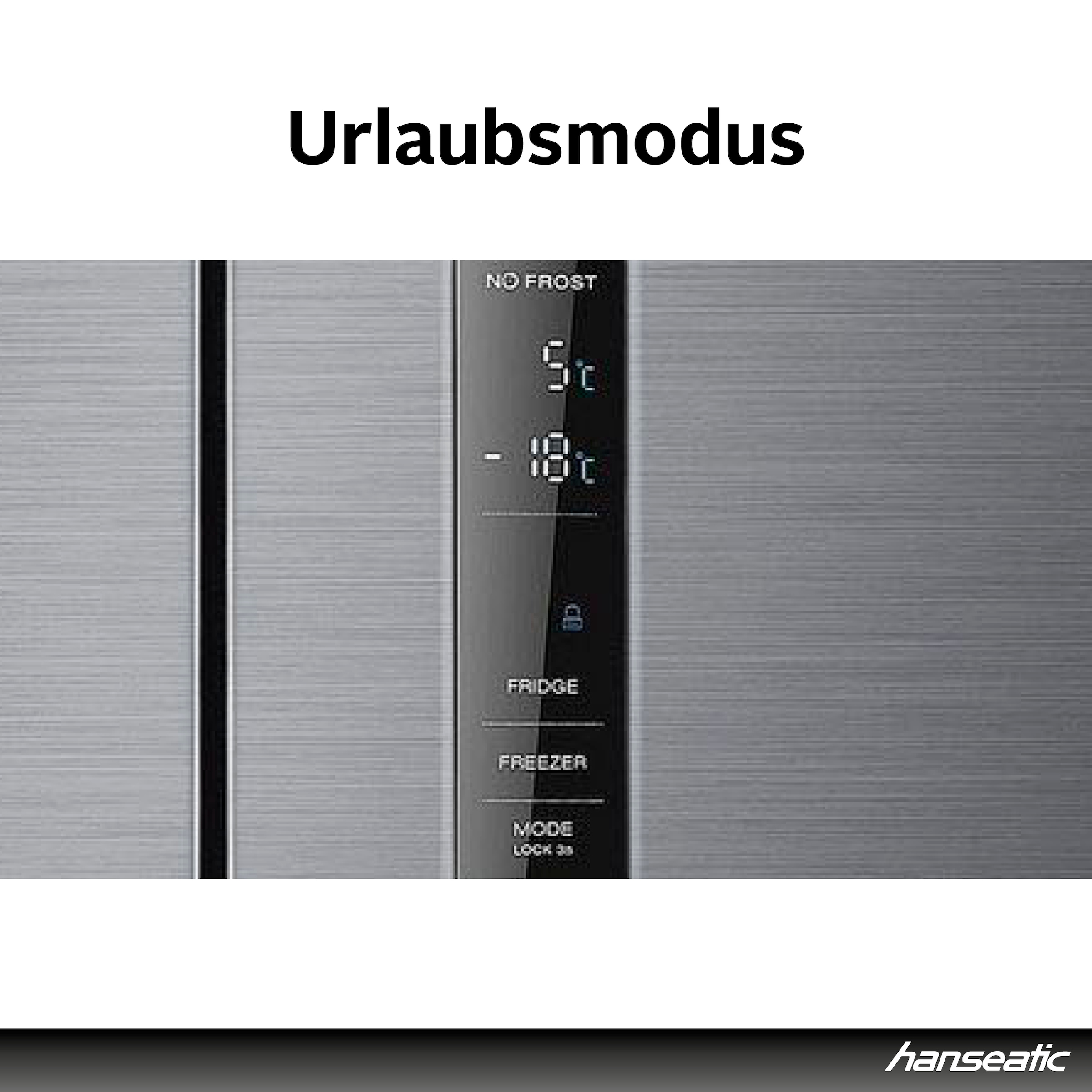 Hanseatic Multi Door »HCDC18080CI« 180 cm hoch 79 cm breit inkl. 3 Jahre Herstellergarantie