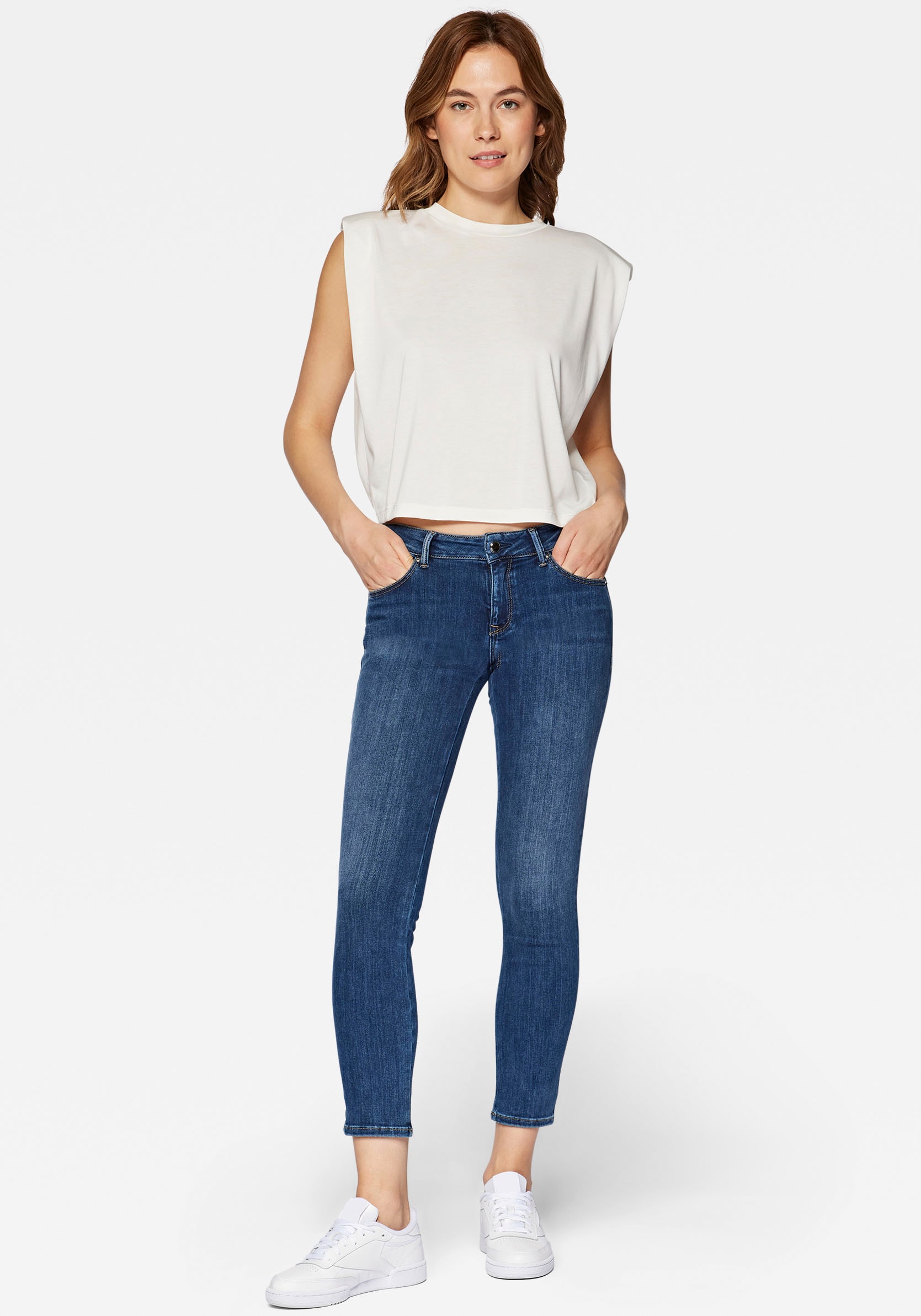 Mavi Skinny-fit-Jeans »LINDY«, elastische Denimqualität für eine tolle Silhouette
