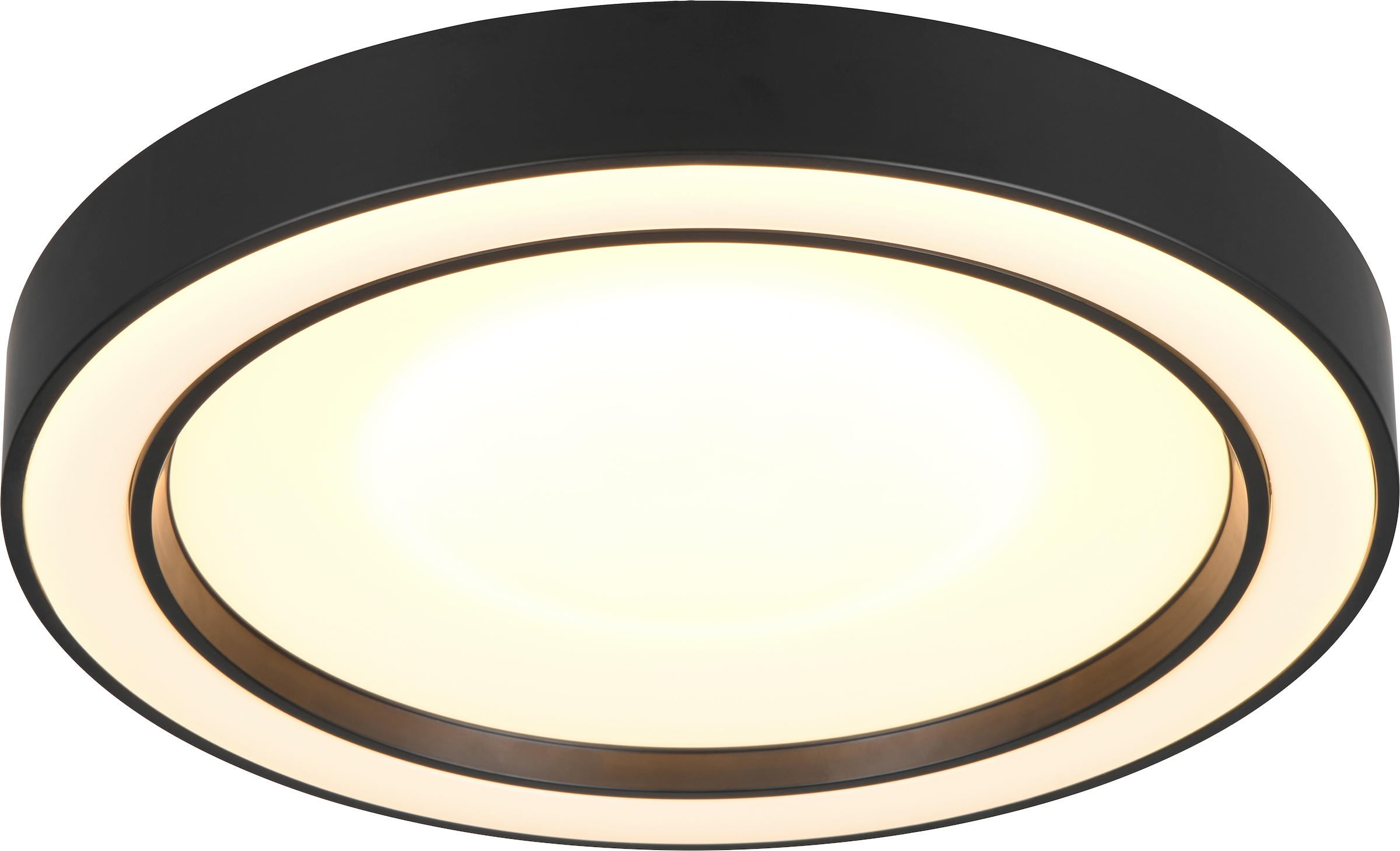 REALITY Leuchten LED Deckenleuchte »ARCO, LED Deckenlampe mit RGB Farbwechsel 22W 2500 Lumen 2700-6000K« LED-Board 1 Stk. Farbwechsler | RGB CCT dimmbar Fernbedienung Ø 40cm Deckenlampe Kinderzimmer Schlafzimmer