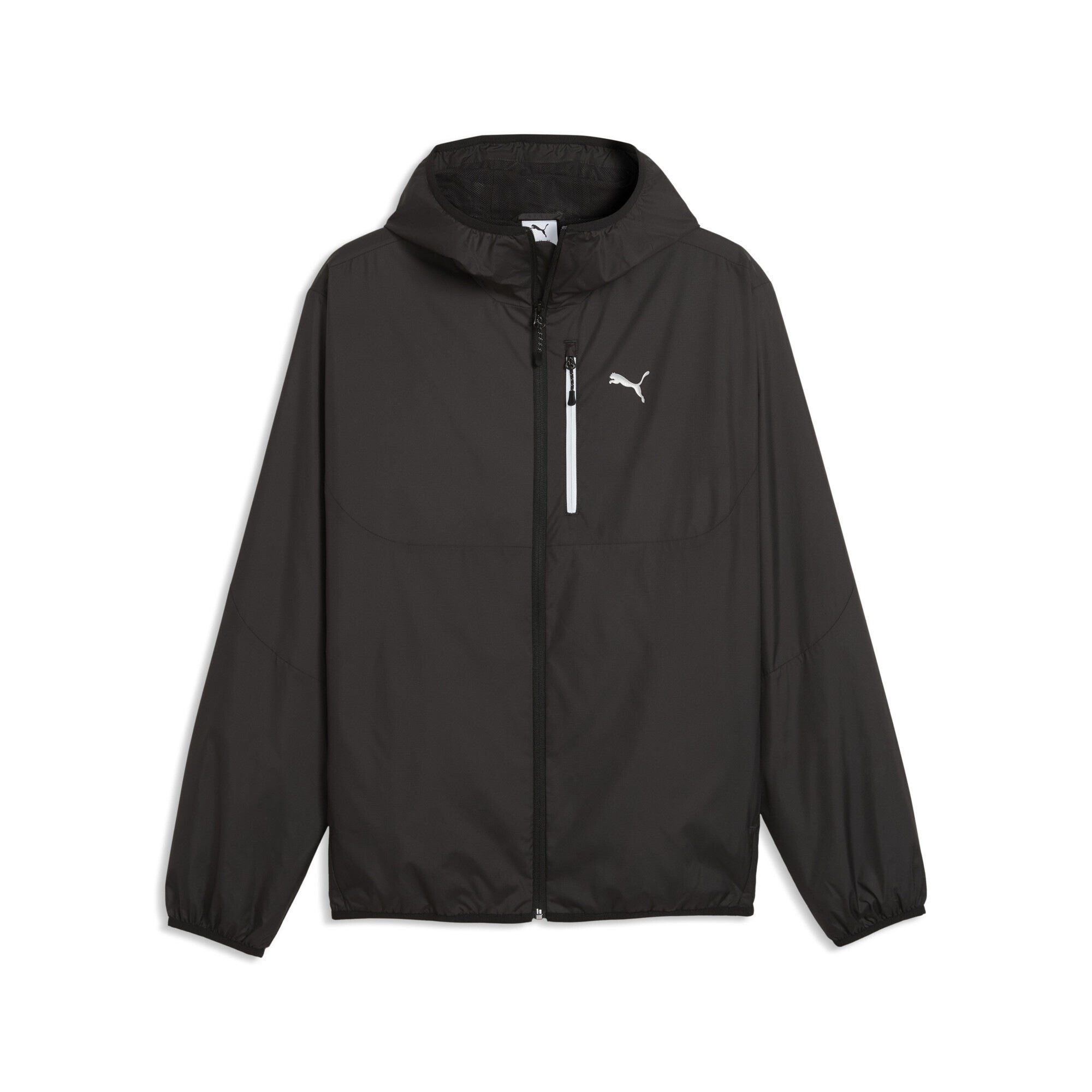 Windbreaker PUMA "PUMATECH Windjacke Herren", Herren, Gr. XXL, schwarz, Obermaterial: 100% Polyester; Futter: 100% Polyester; Ärmelfutter: 100% Polyester, Jacken Windbreaker