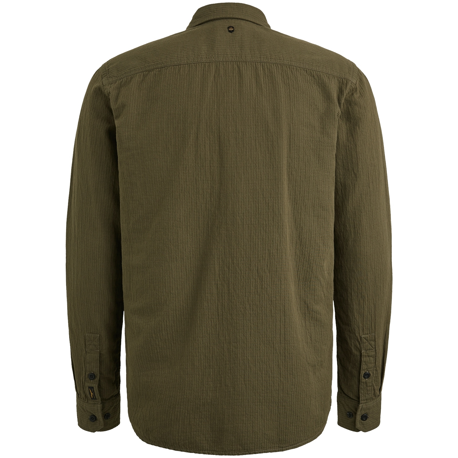 PME LEGEND Langarmhemd, mit Logo Stickerei