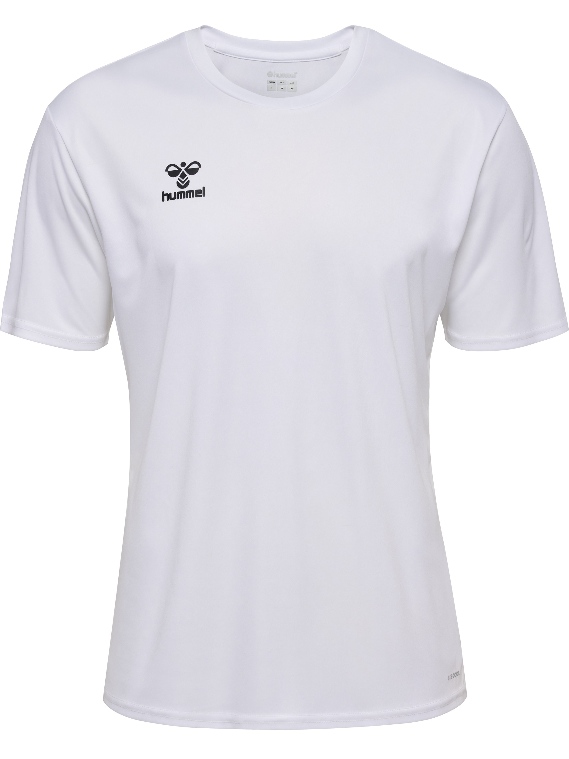 hummel Trainingsshirt »HMLESSENTIAL JERSEY S/S« Kurzarm-Design, mit Rundhalsausschnitt, in Trikot-Qualität