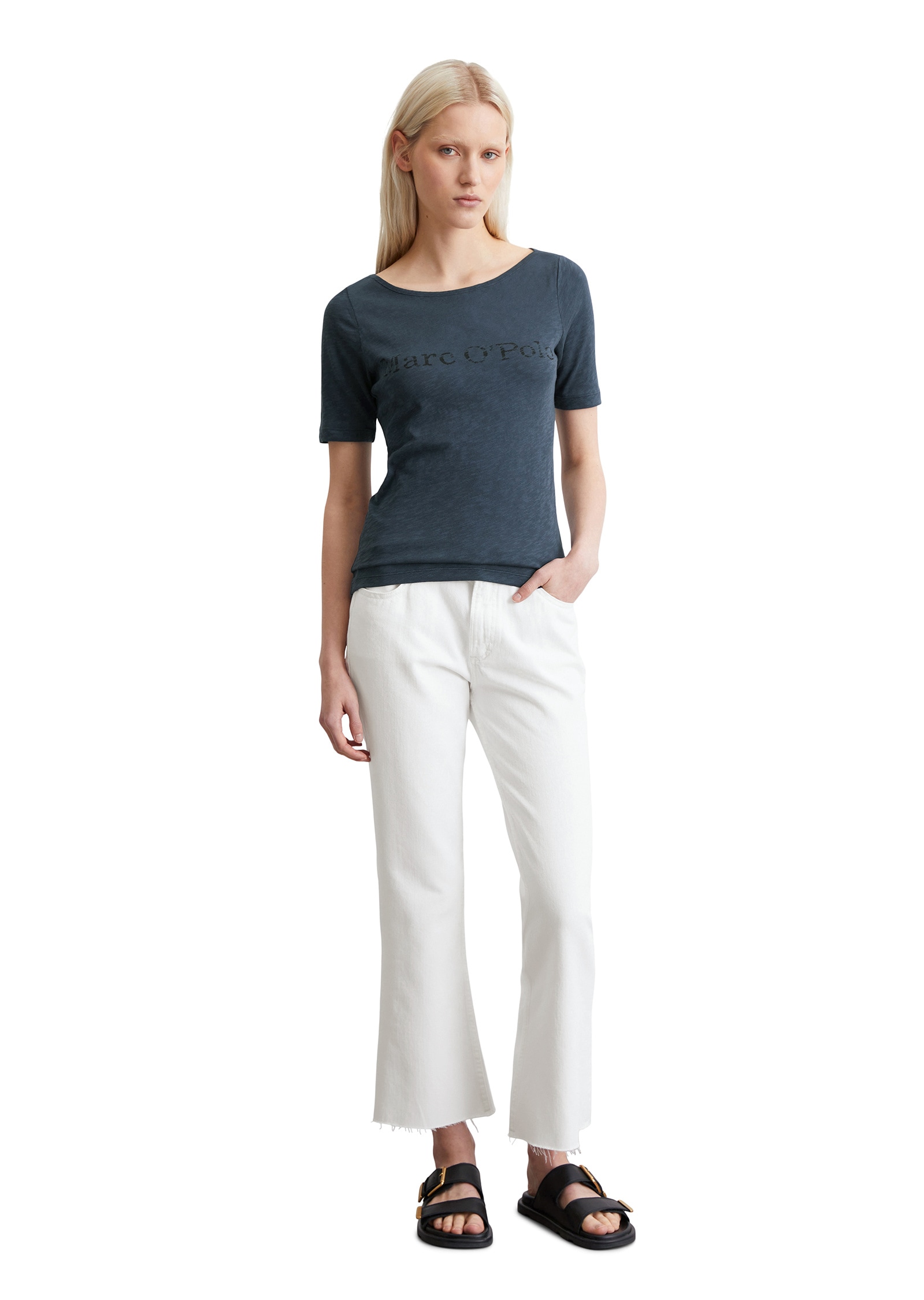 Marc O'Polo T-Shirt »aus weichem Slub-Jersey«