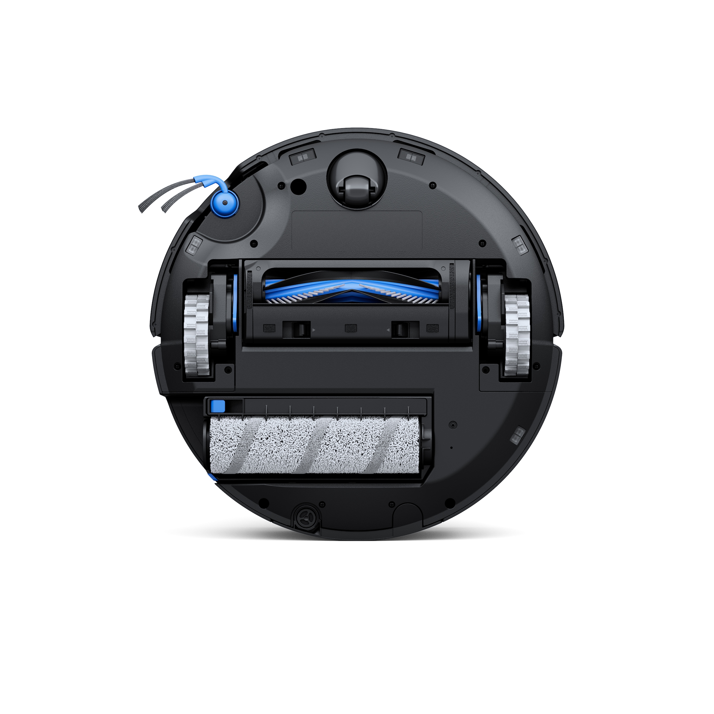 ECOVACS Saugroboter »mit Wischfunktion DEEBOT X11 OmniCyclone, 19.500 Pa, 18 l/s Luftstrom«, Schnellladefunktion, Wischrolle, beutellos