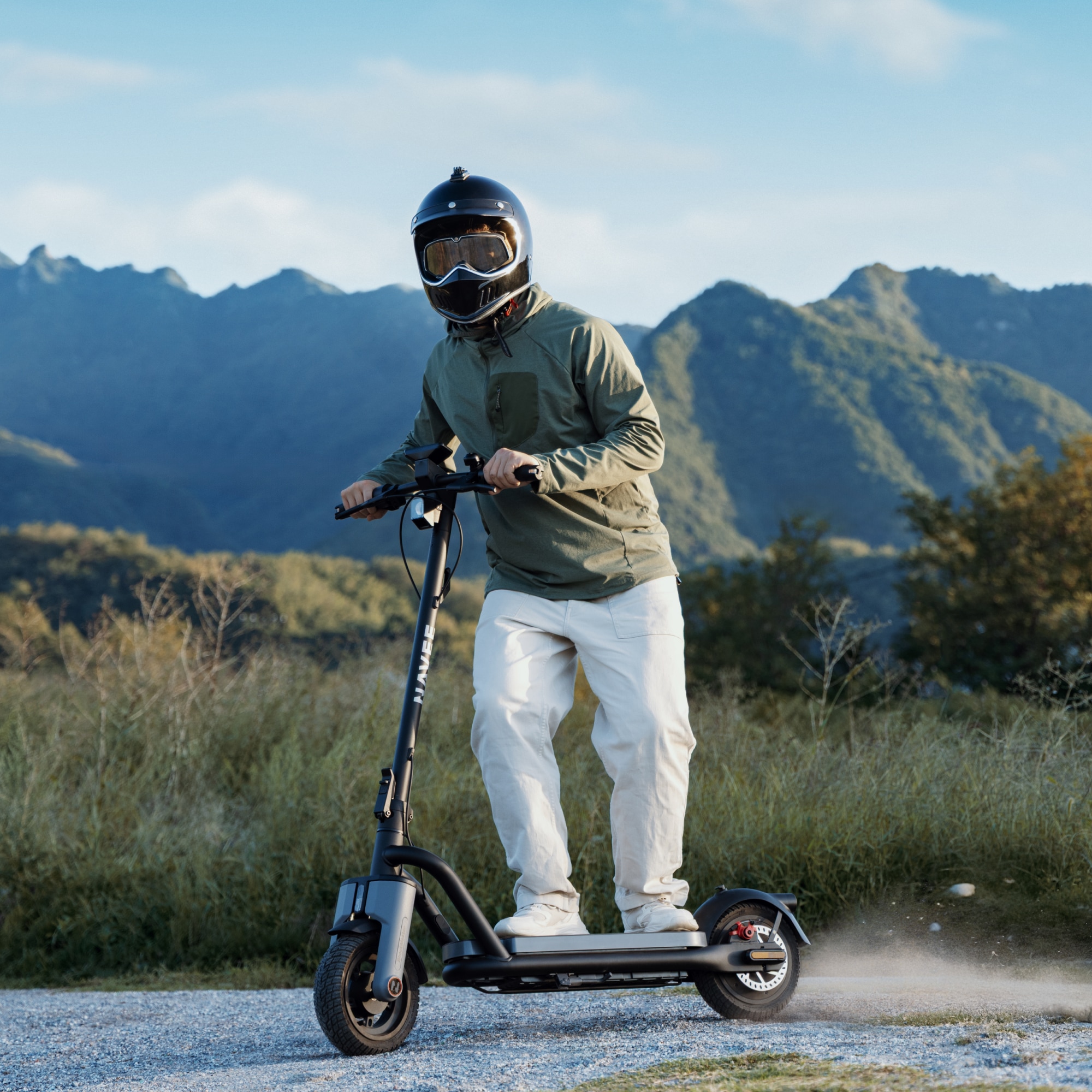 NAVEE E-Scooter »N65i II  Electric Scooter« 20 km/h 70 km Frontlicht, Bremslicht, Blinker, Bluetooth, Find‑My
