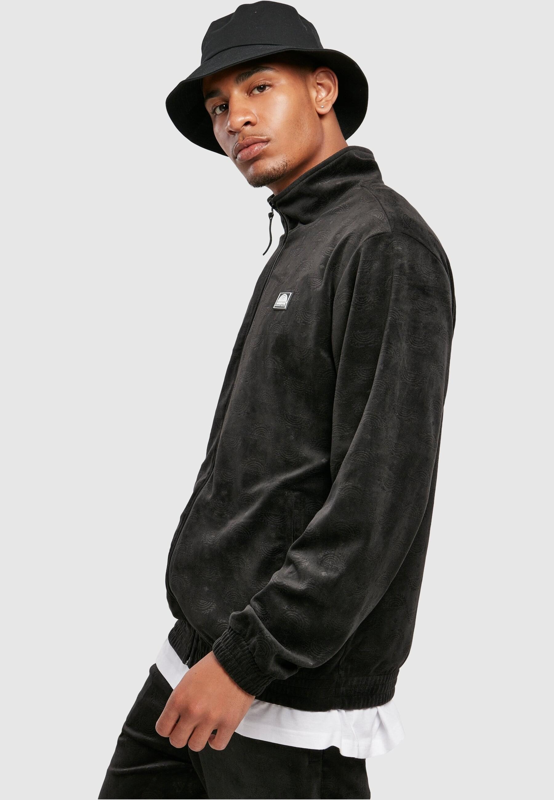 Southpole Allwetterjacke »Southpole Herren Southpole AOP Velour Jacket«, (1 St.), ohne Kapuze
