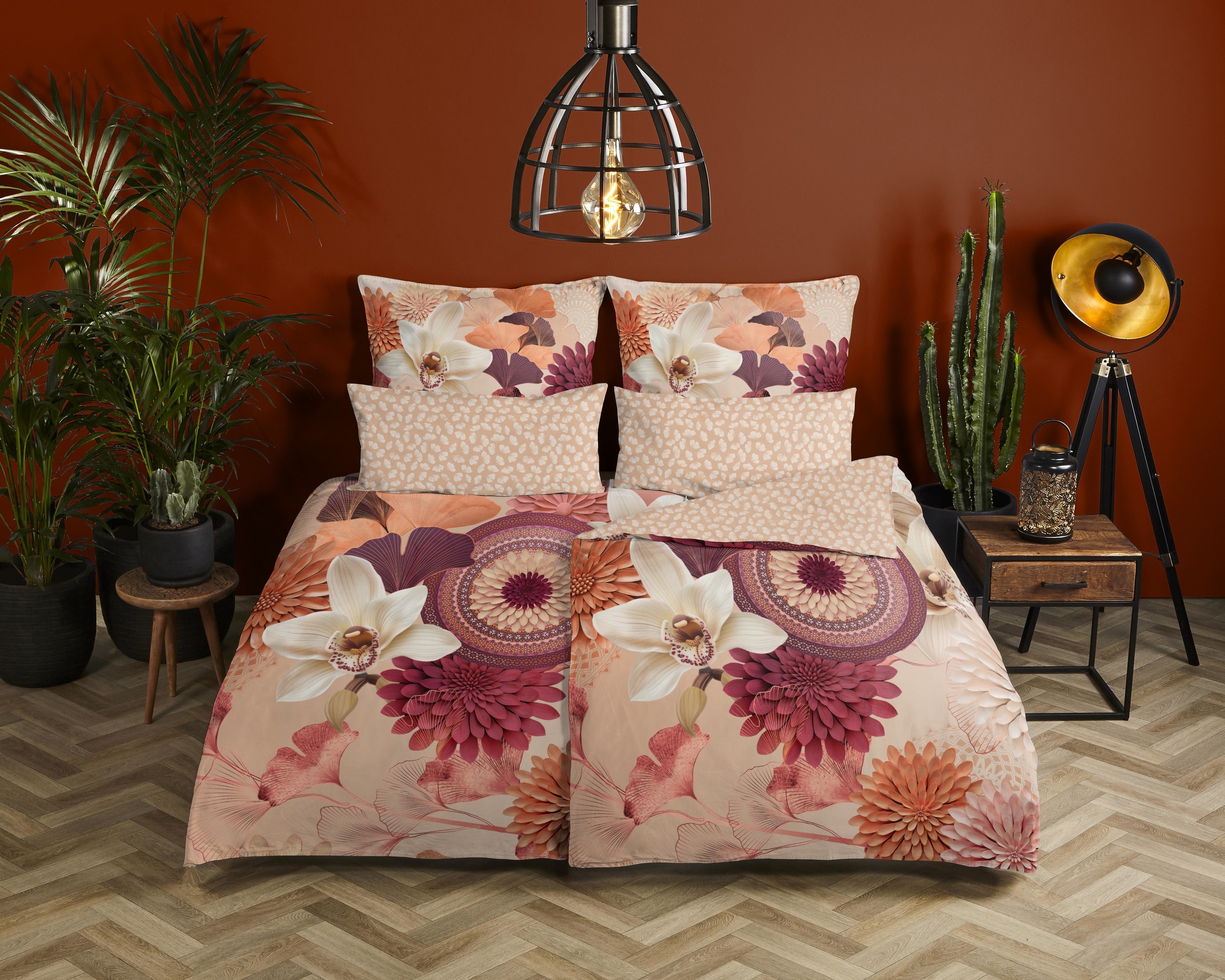 hip Wendebettwäsche "Quente" 3 Stk. Satin, Reißverschluss, Wendeoptik, Mand günstig online kaufen