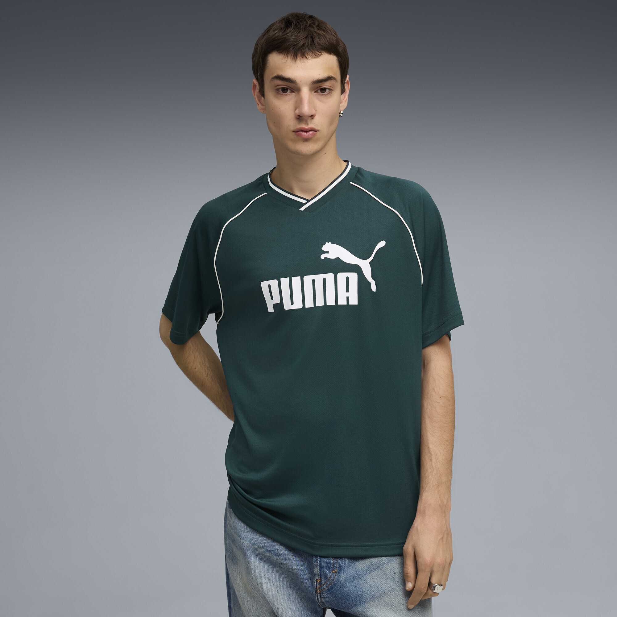 PUMA Trainingsshirt »Essentials Fußballtrikot Herren«