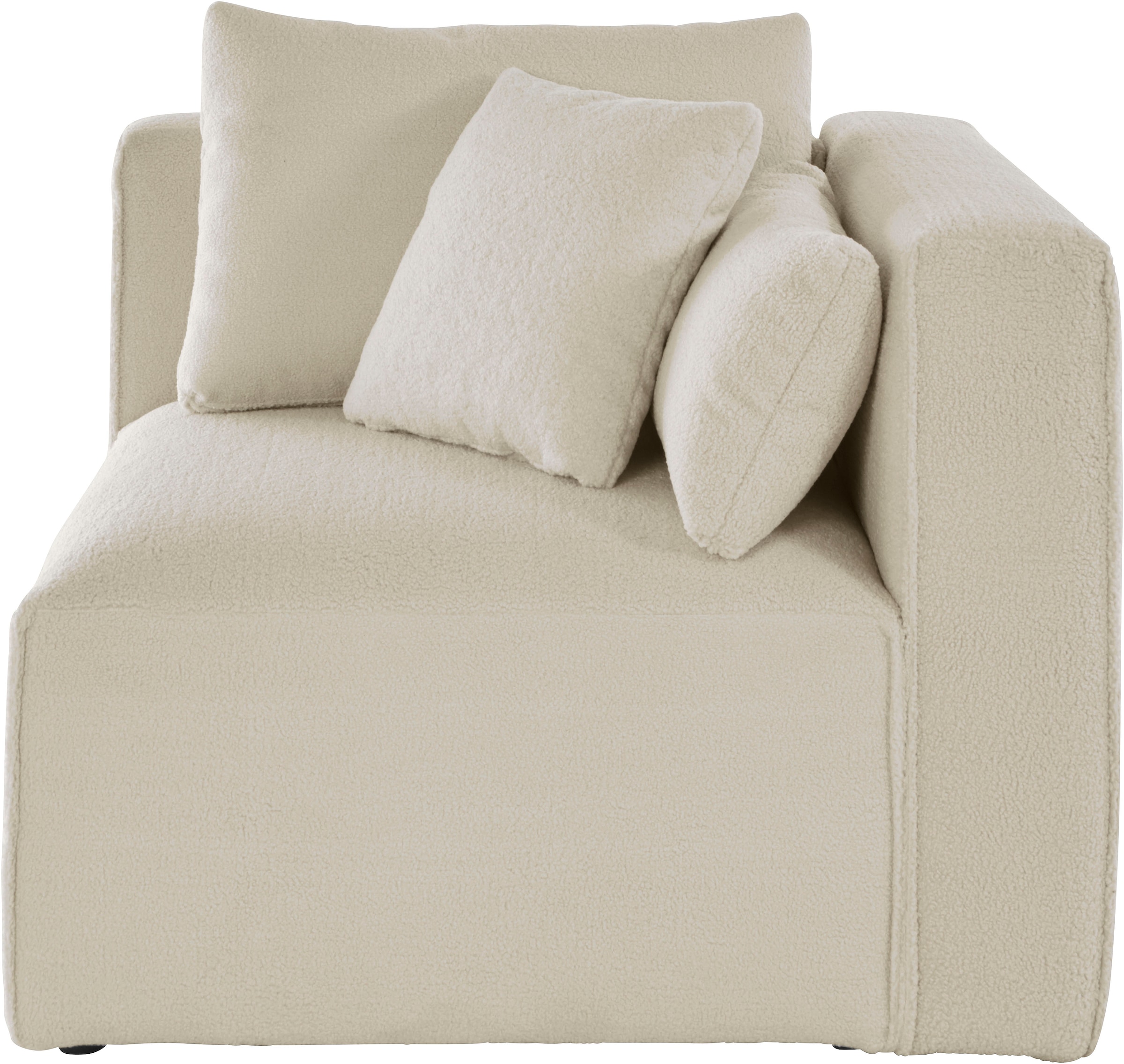 Guido Maria Kretschmer Home&Living Sofa-Eckelement »Comfine«, Modul-Ecke zur indiviuellen Zusammenstellung, in 3 Bezugsvarianten