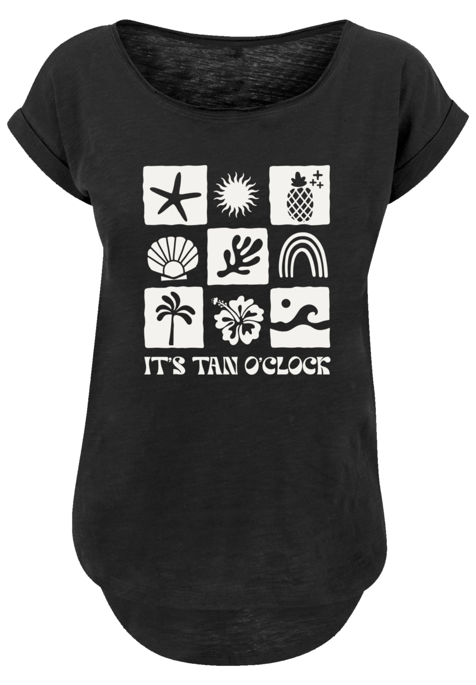 F4NT4STIC T-Shirt »Its Tan O Clock«, Premium Qualität