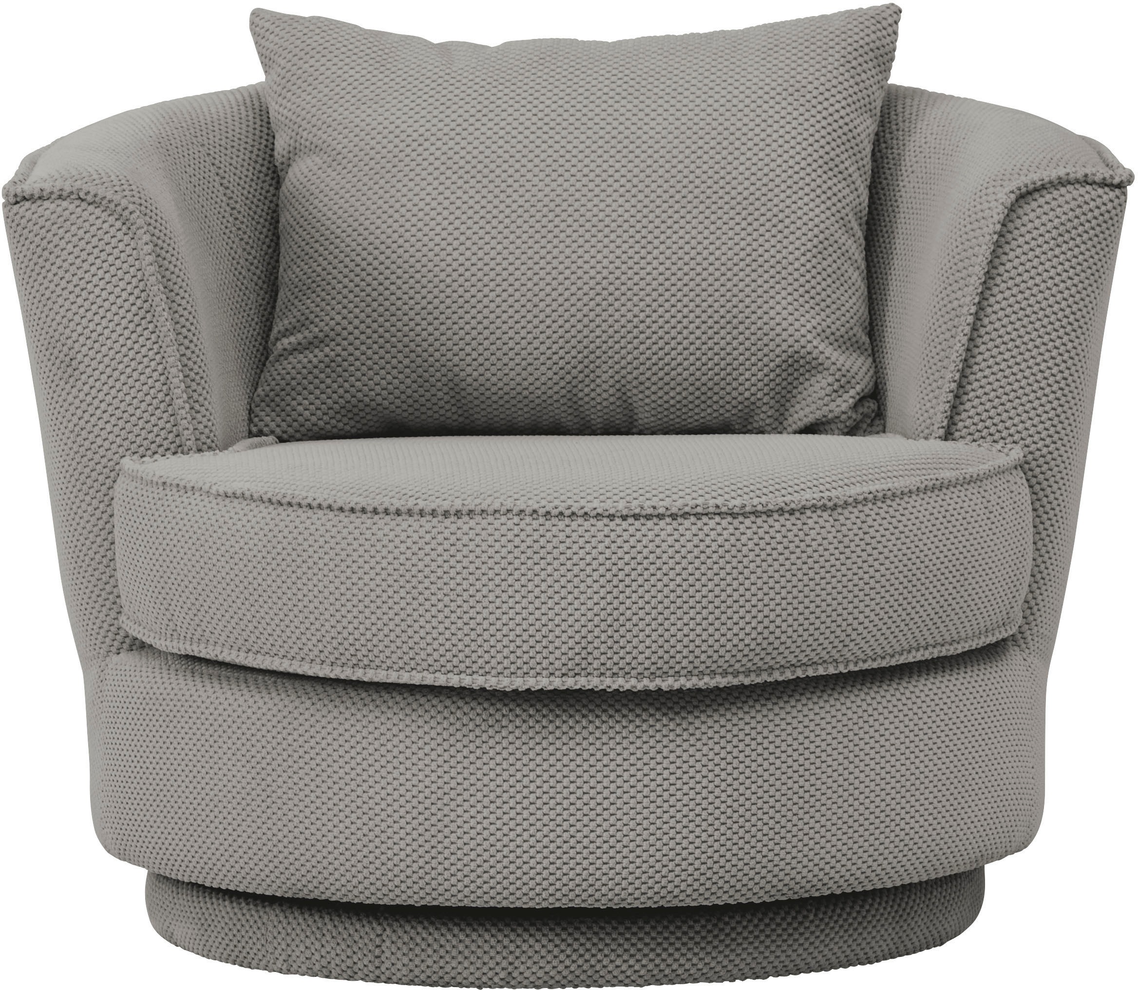 Home affaire Drehsessel "MAISIE, Lese-Sessel, Love Seat," trendige Stoffe M günstig online kaufen