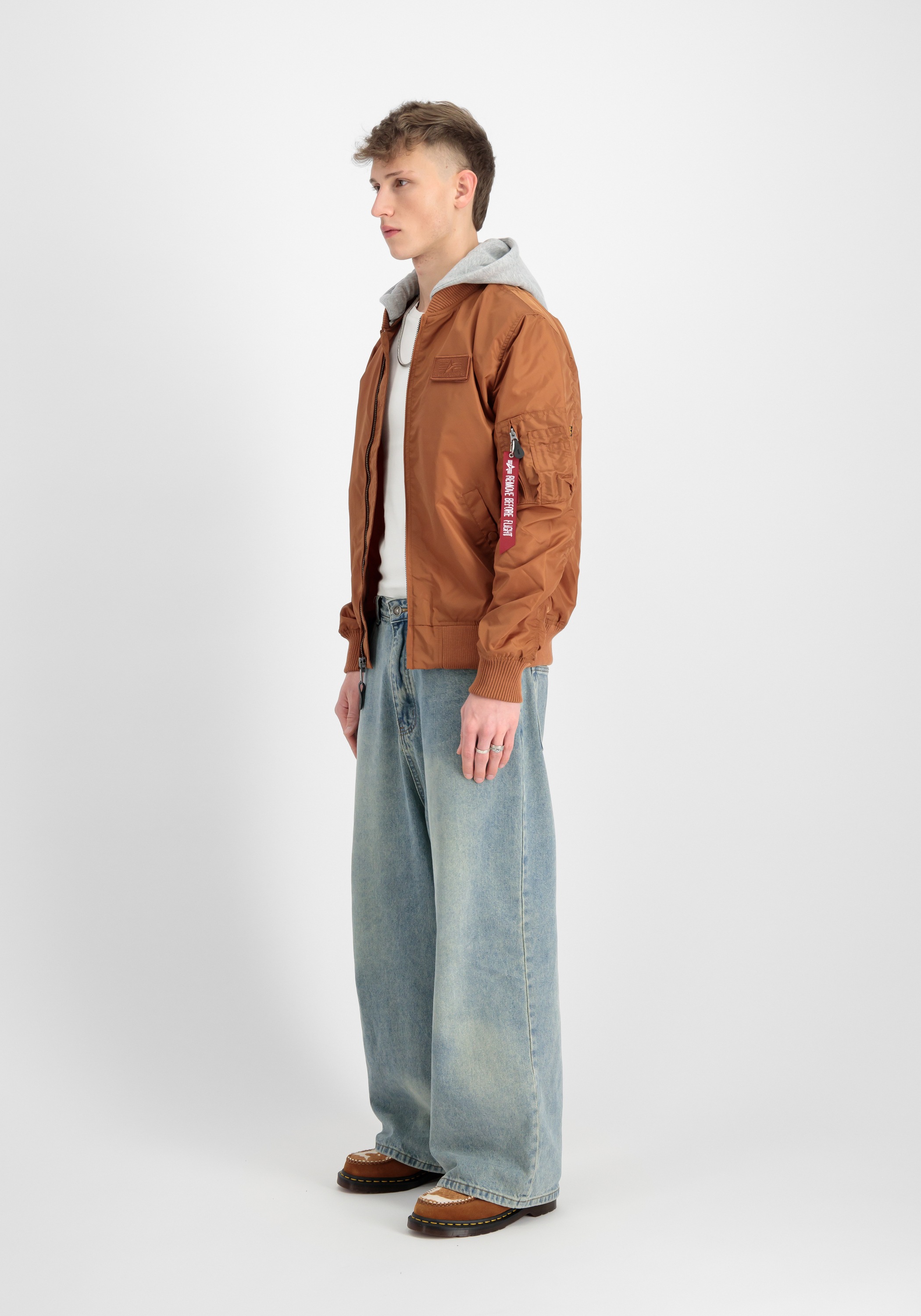 Alpha Industries Bomberjacke »Alpha Industries Men - Bomber Jackets MA-1 TT Two Tone Hood«