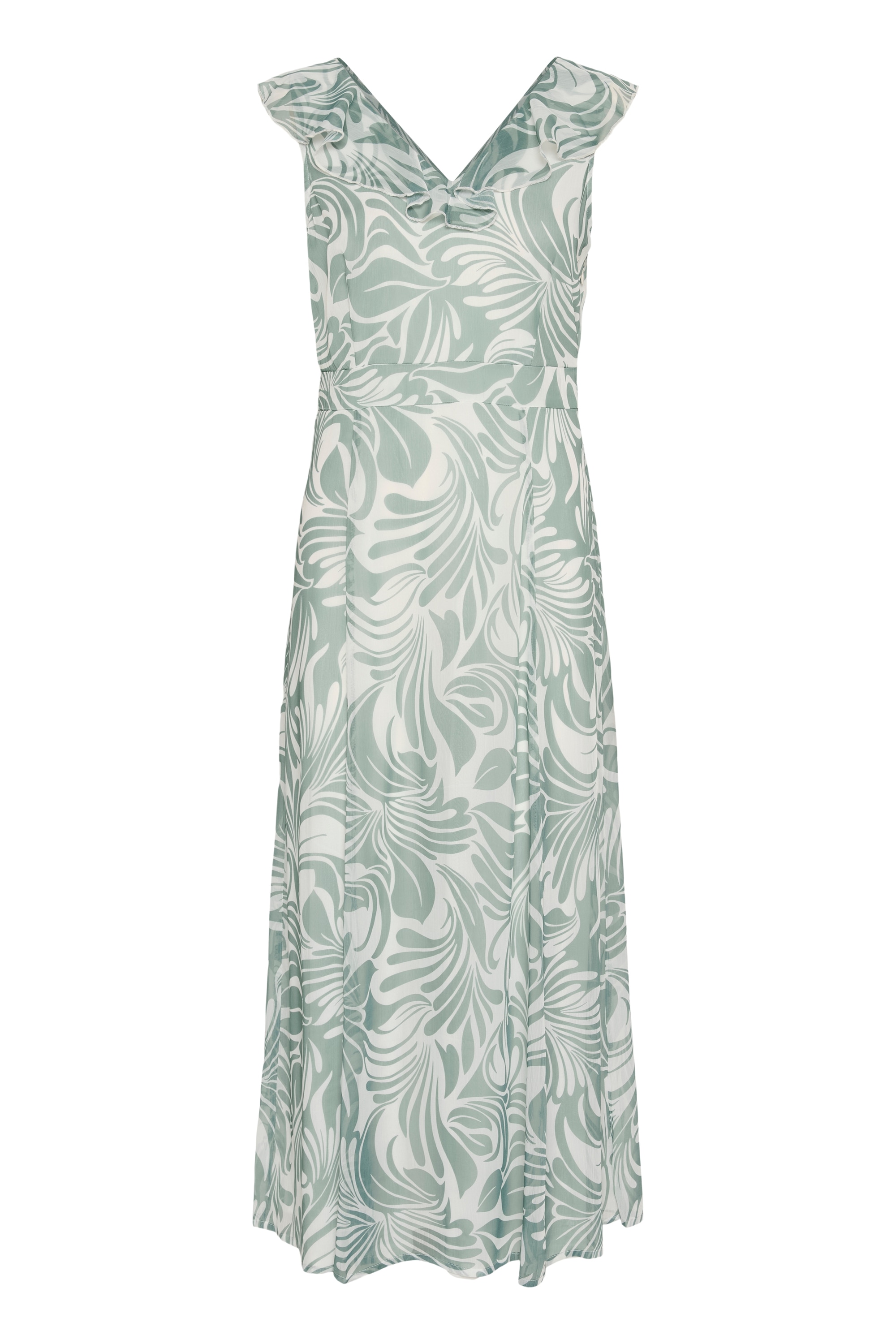 KAFFE Midikleid "Damen Kleid KAelsa"