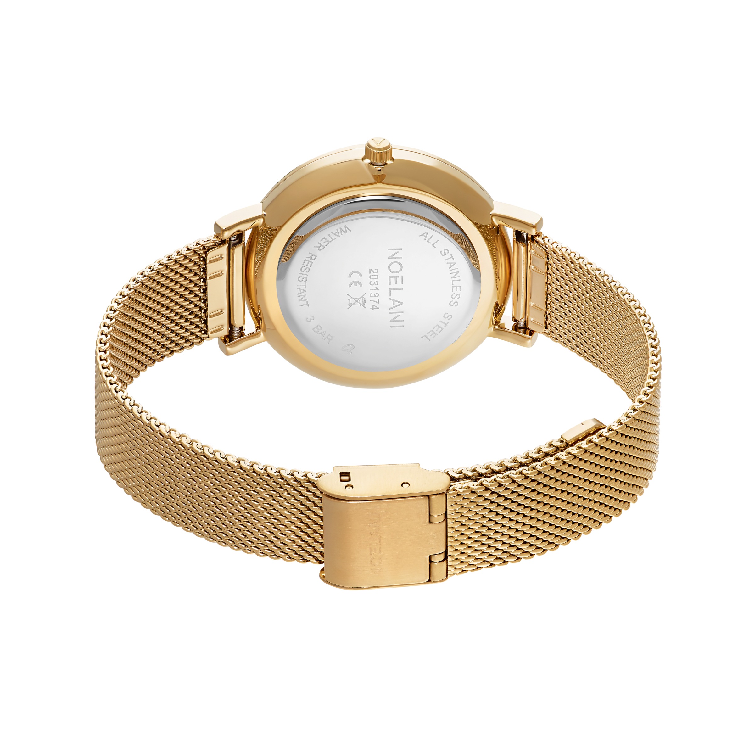 Noelani Quarzuhr, Armbanduhr, Damenuhr, Edelstahlarmband, analog