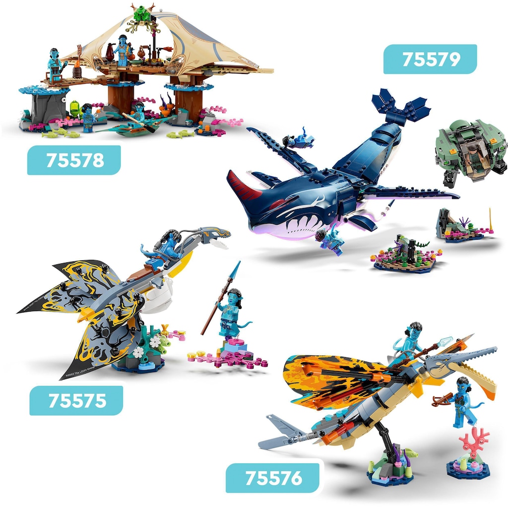 LEGO® Konstruktionsspielsteine »Das Riff der Metkayina (75578), LEGO® Avatar«, (528 St.)