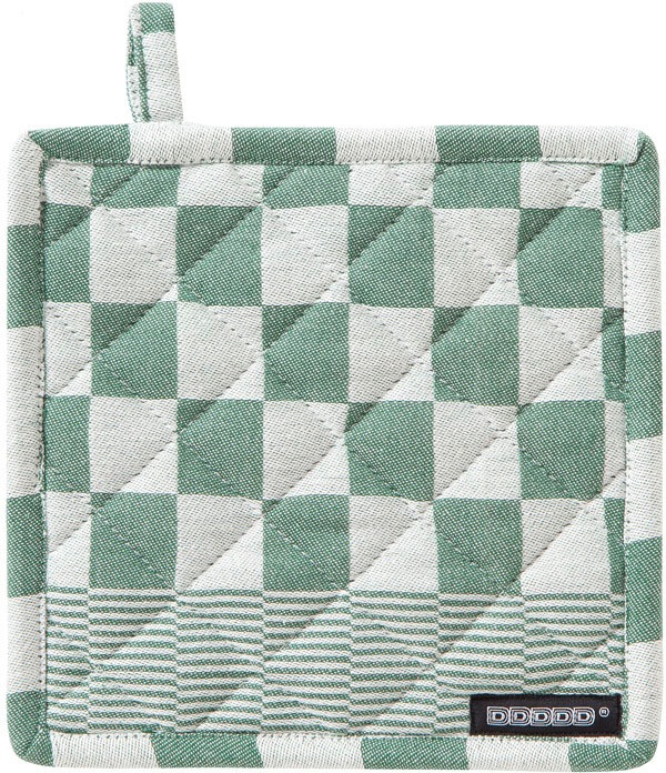 Topflappen DDDDD, B:21cm L:21cm, grün, 100% Baumwolle, Topflappen, "Barbeque, 21x21 cm, Baumwolle"