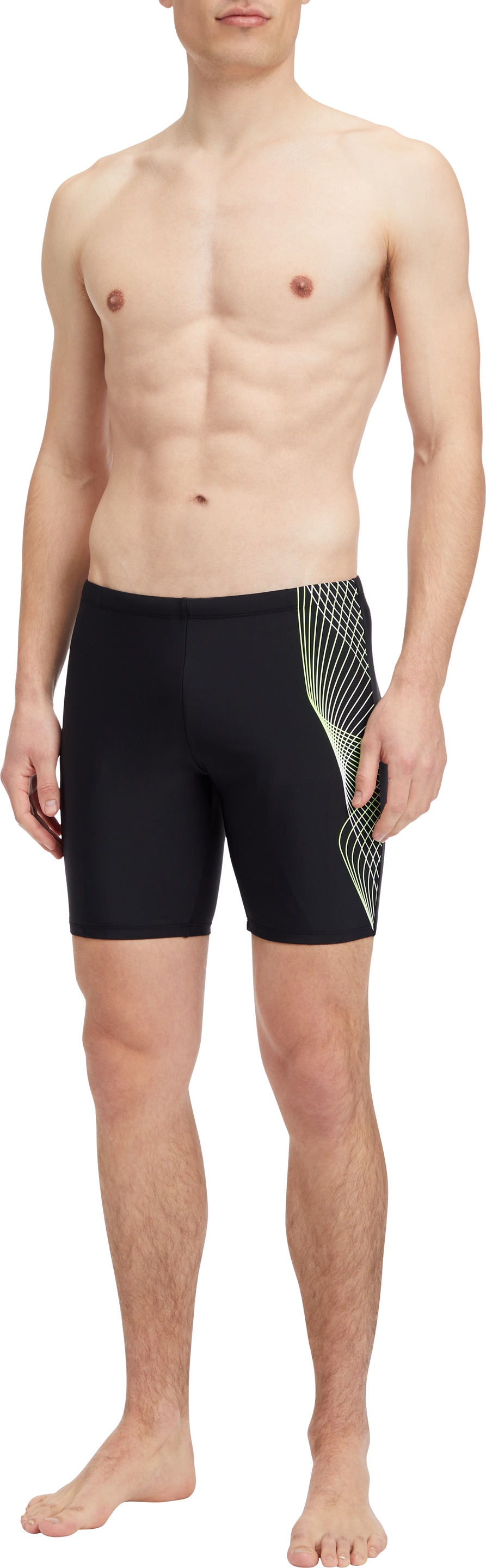 McKINLEY Badehose "HE.-BADEHOSE NORM JAMMER M" sportlicher Jammer-Schnitt, körpernahe Passform, unifarbenes Design