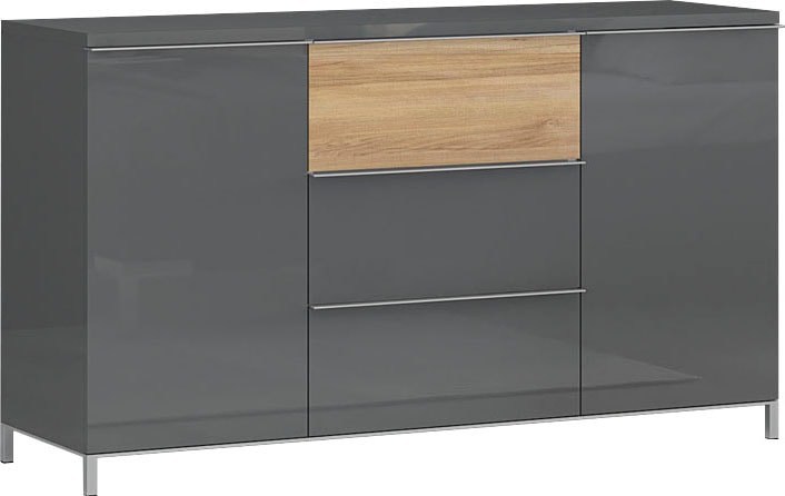 Places of Style Kombikommode "Onyx, Sideboard mit 3 Schubladen, hochwertige günstig online kaufen