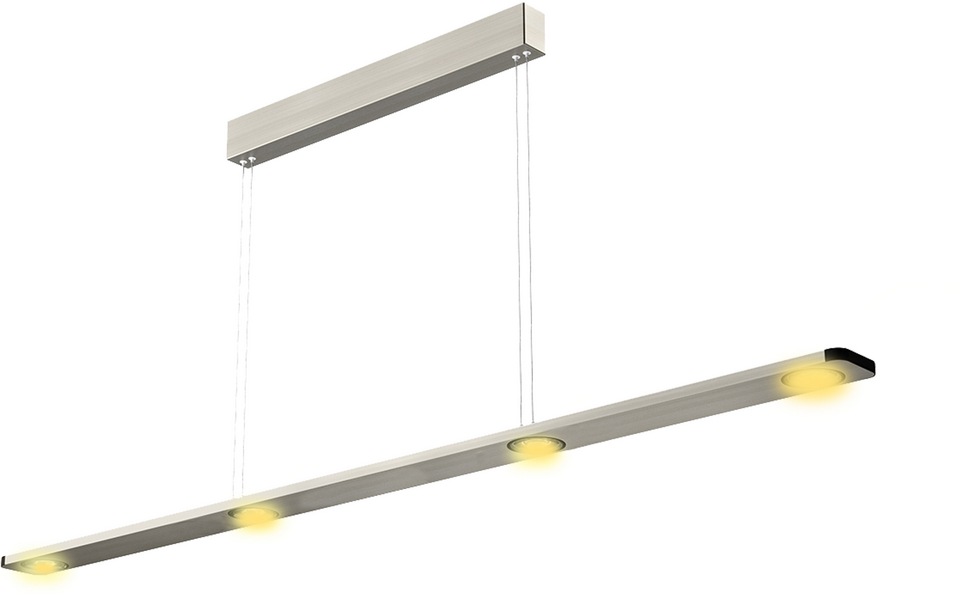EVOTEC Pendelleuchte »LIGHT WAVE«, 4 flammig, Leuchtmittel LED-Modul | LED fest integriert, Hängeleuchte, Hängelampe