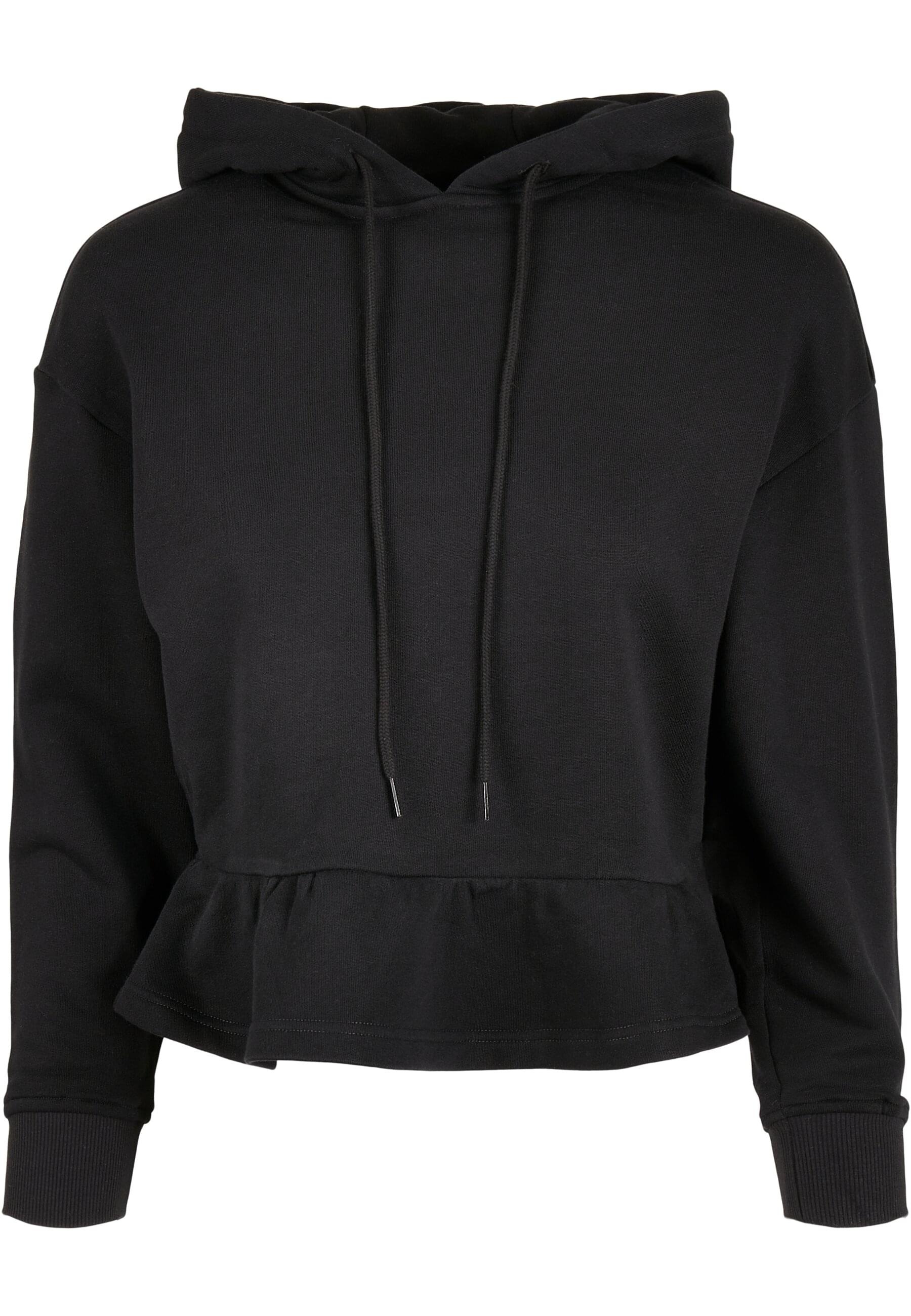 URBAN CLASSICS Kapuzenpullover "Urban Classics Damen Ladies Organic Volants Hoody"