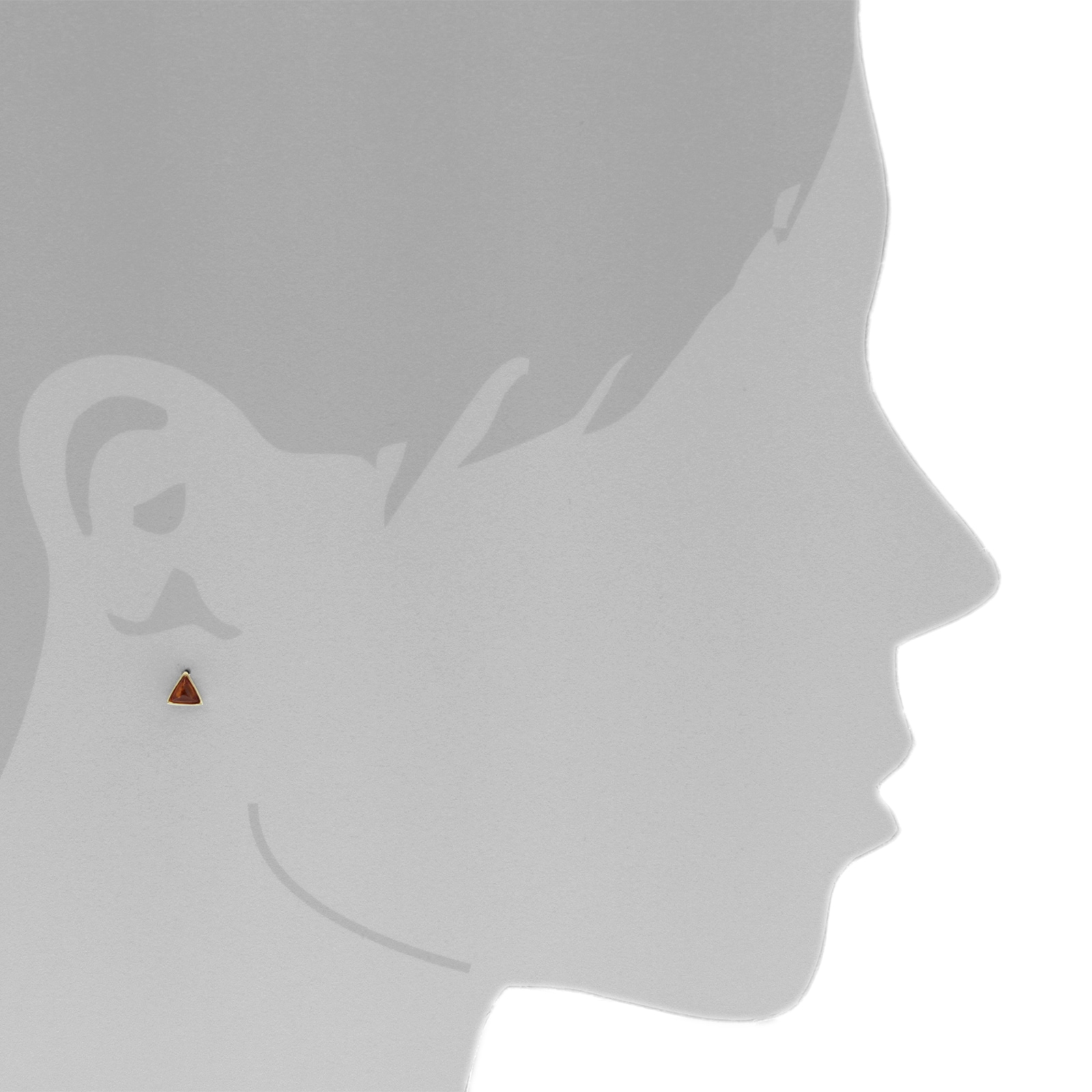 OSTSEE-SCHMUCK Paar Ohrstecker »Ostsee-Schmuck Ohrstecker Classic 5x5x5 mm«, (2 tlg.)