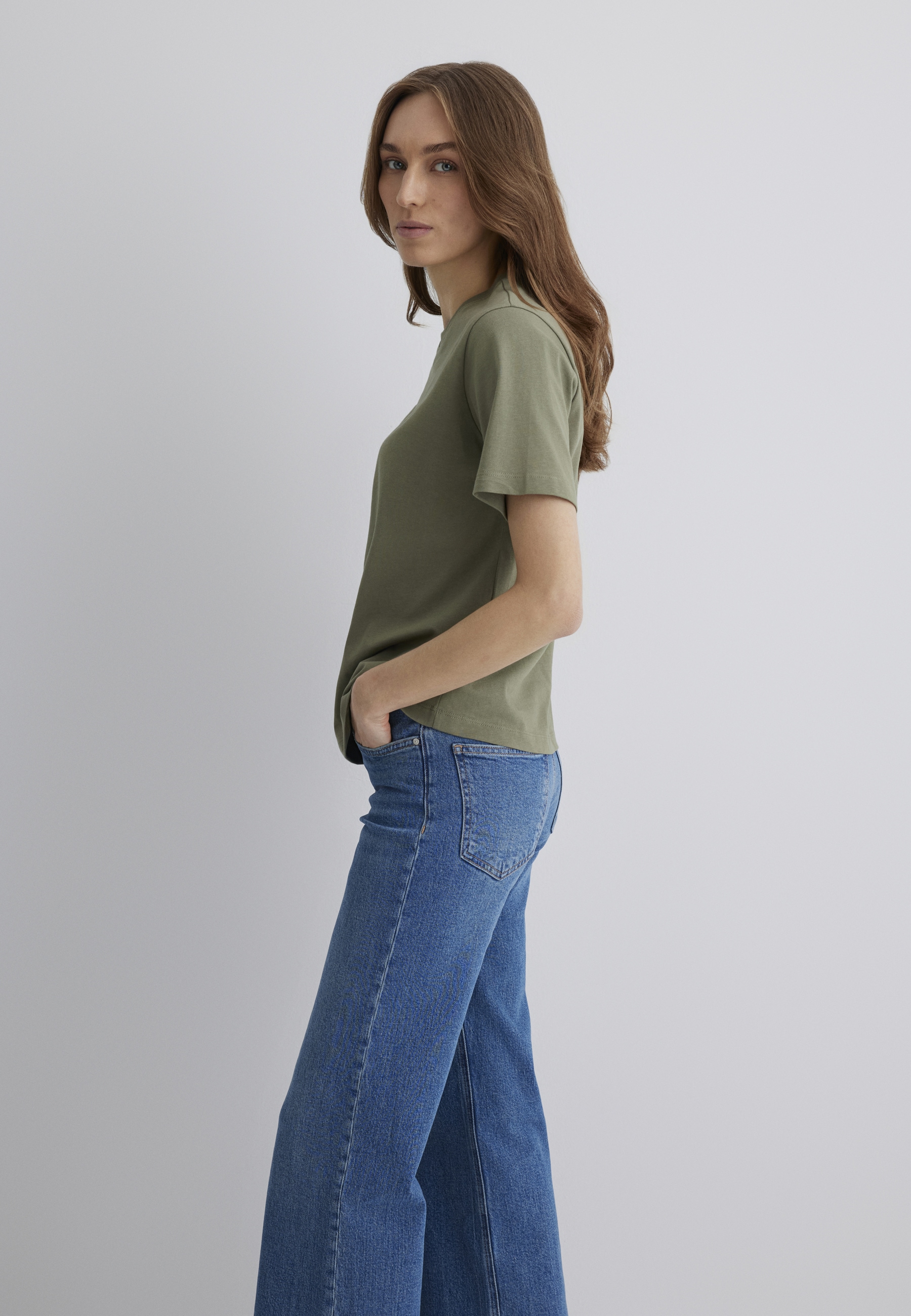 Mavi T-Shirt »BASIC SHORT SLEEVE TEE«, T-Shirt Basic