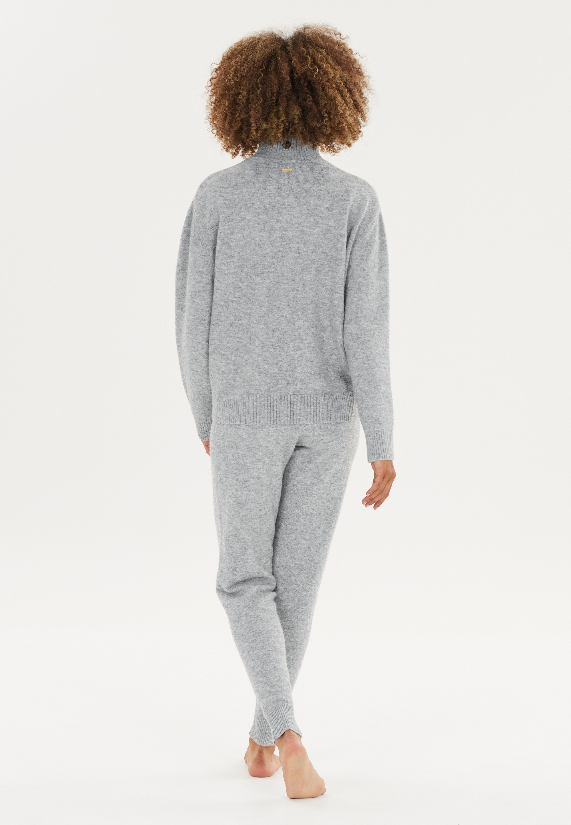 ATHLECIA Sweathose »Daviana«, in tollem Strick-Design
