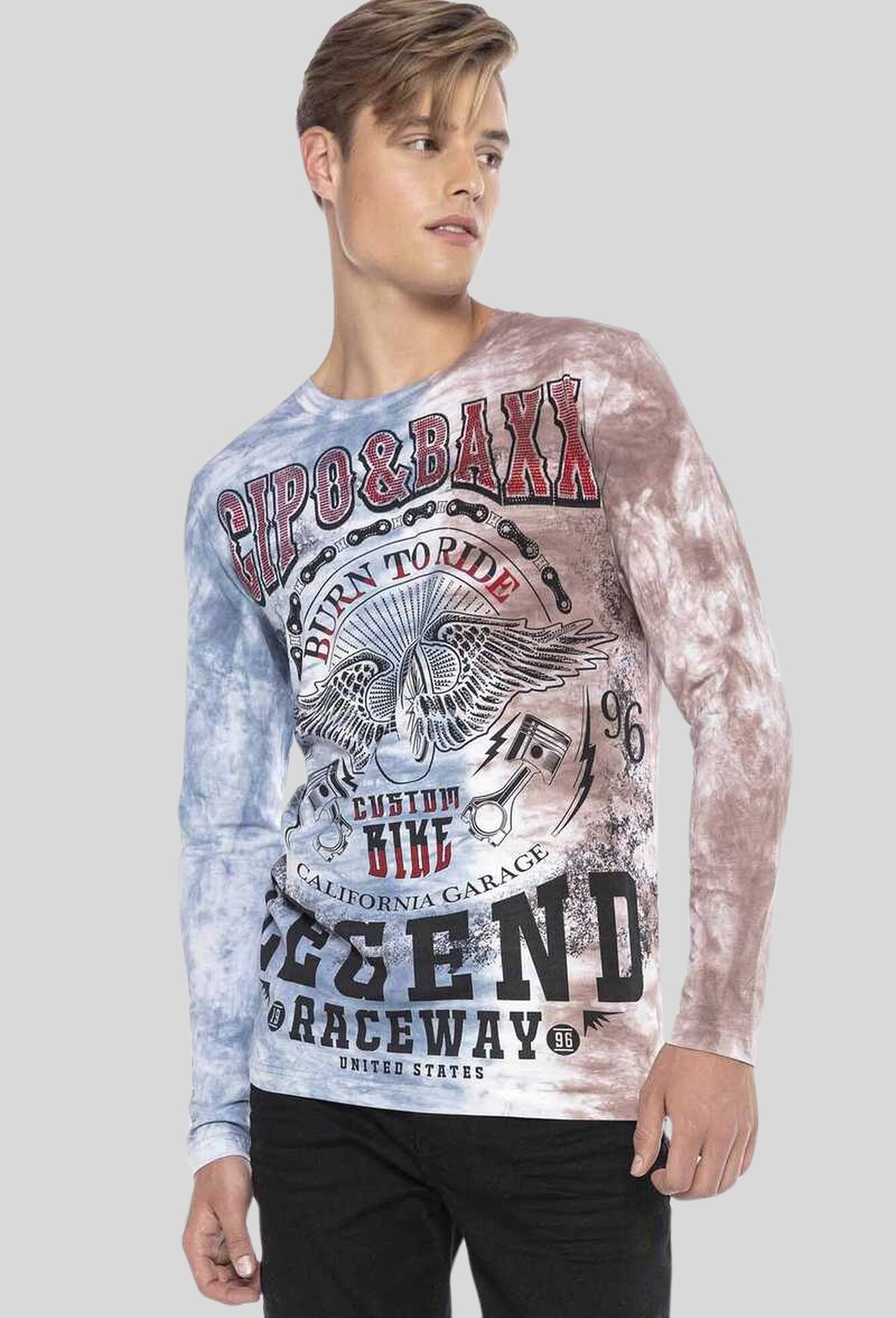 Cipo & Baxx T-Shirt "Cipo & Baxx Sweatshirts" mit coolem Print