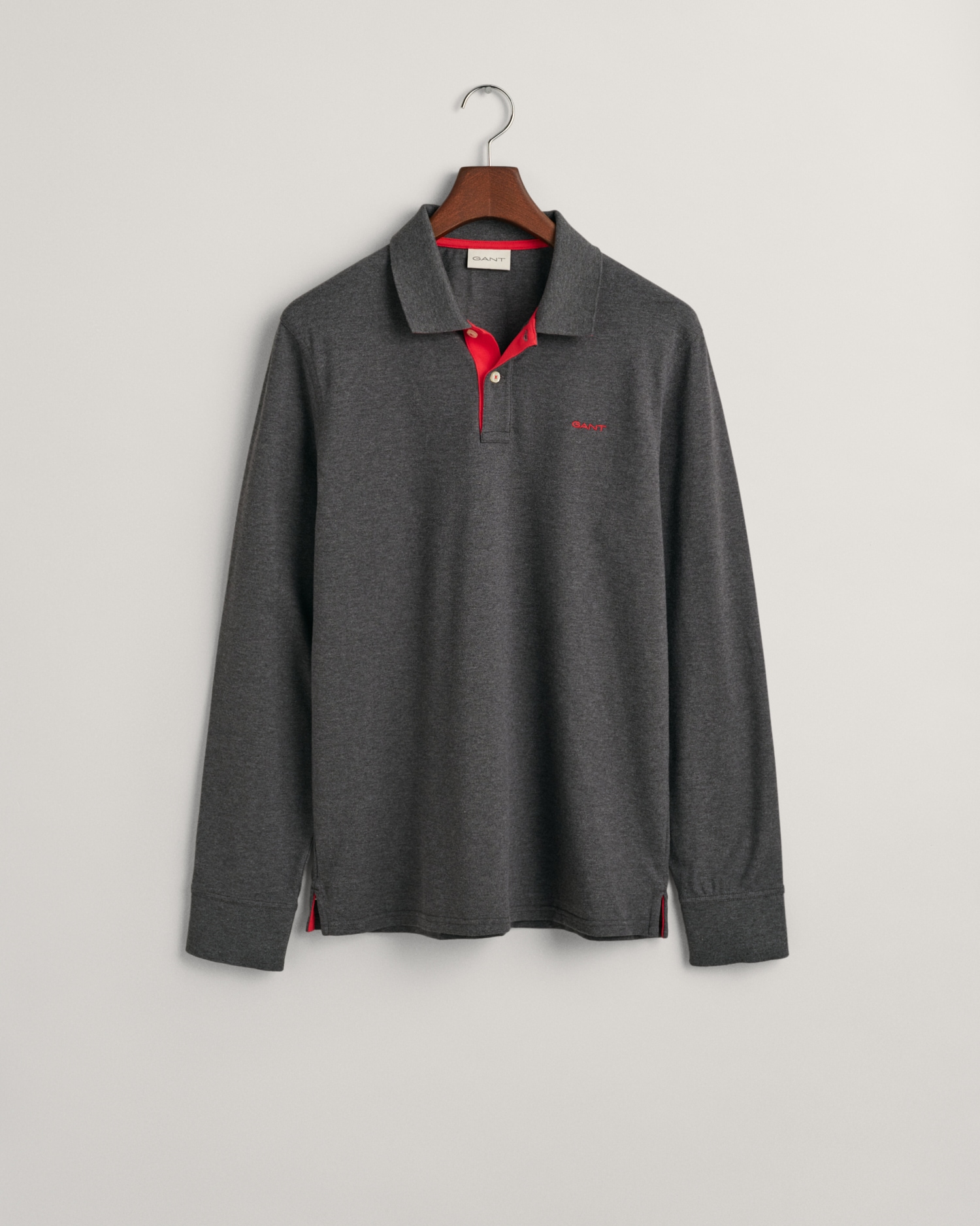 Gant Poloshirt »REG CONTRAST PIQUE LS POLO«, mit kontrastfarbenen Einsätzen