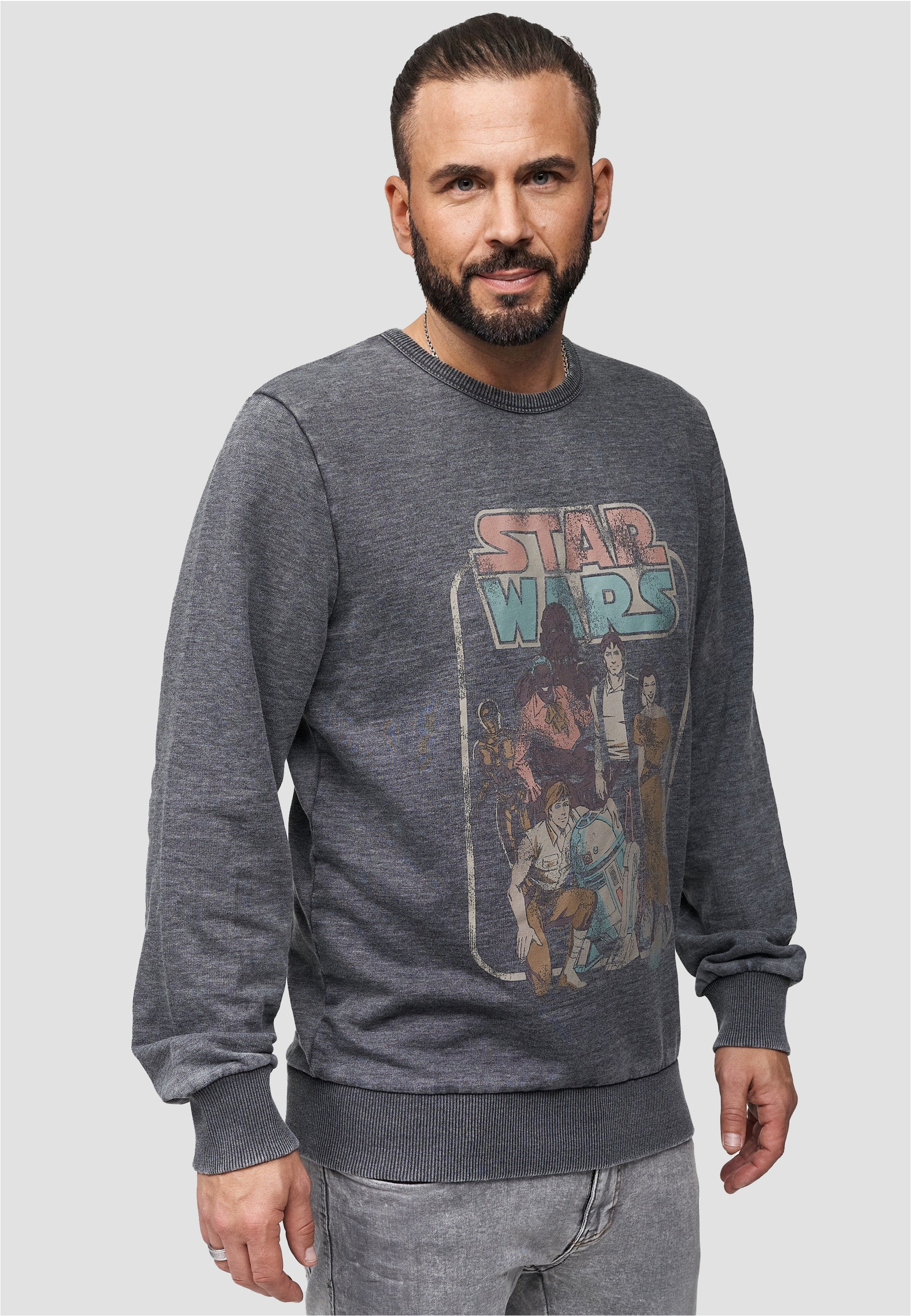 Recovered Sweatshirt »Star Wars Return Of The Jedi«, im zeitlosen Design
