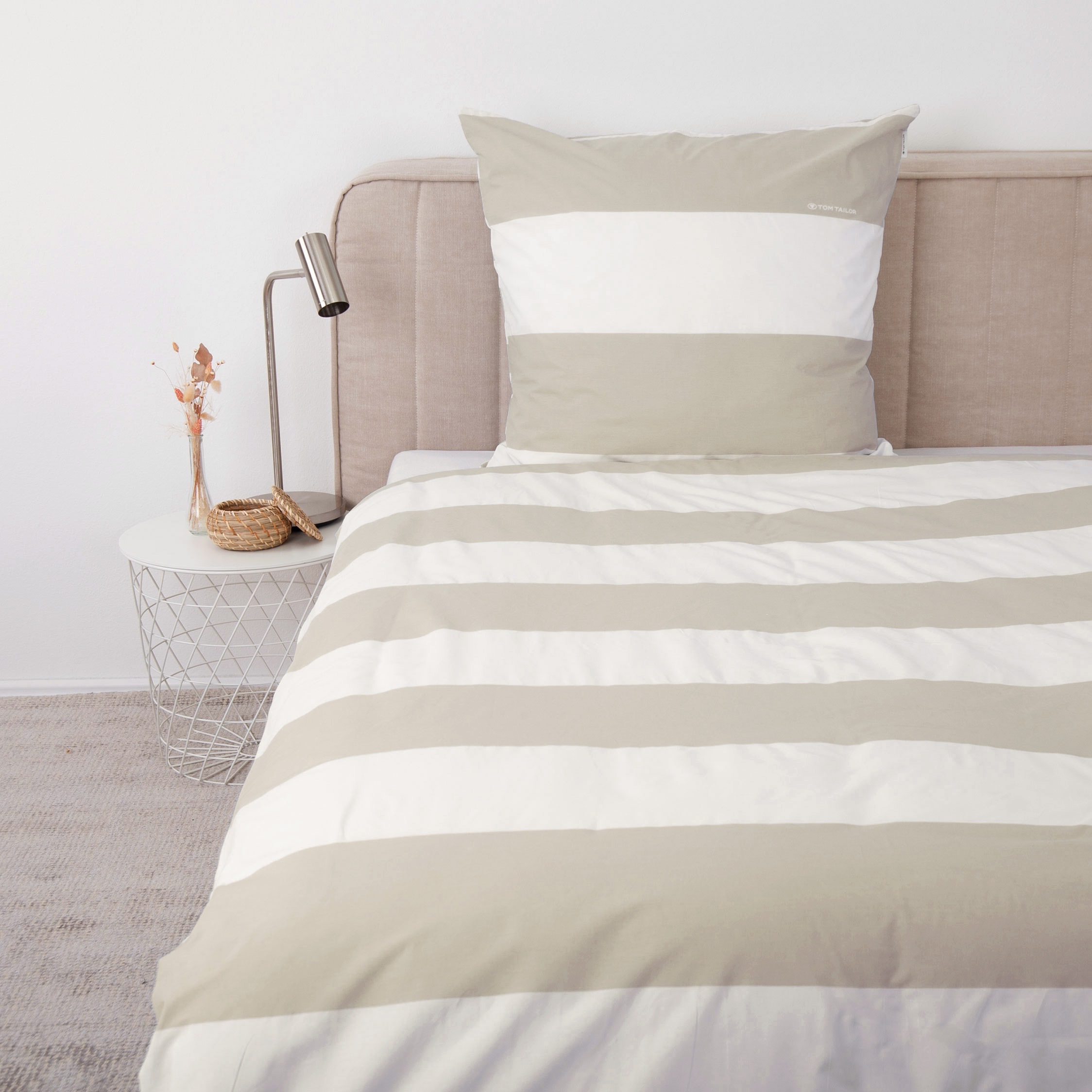 TOM TAILOR HOME Wendebettwäsche "SIENA in Gr. 135x200cm, 155x220cm oder 200 günstig online kaufen