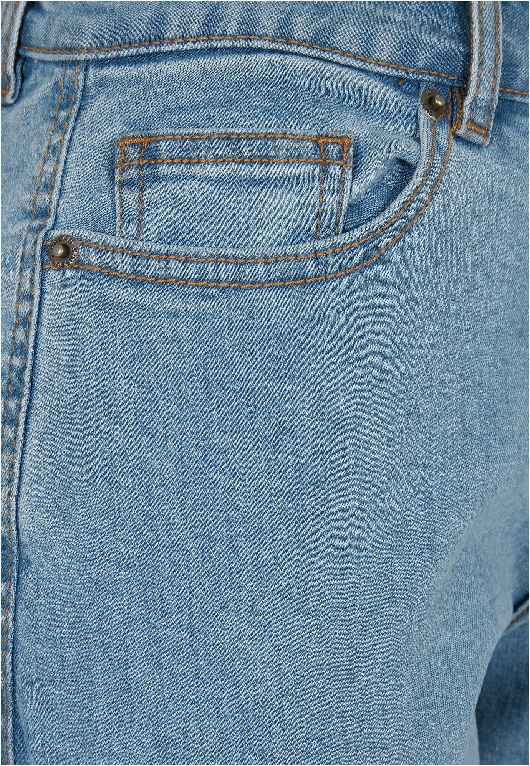 URBAN CLASSICS Stoffhose »Urban Classics Damen Ladies Organic Stretch Denim Cargo Pants«, (1 tlg.)