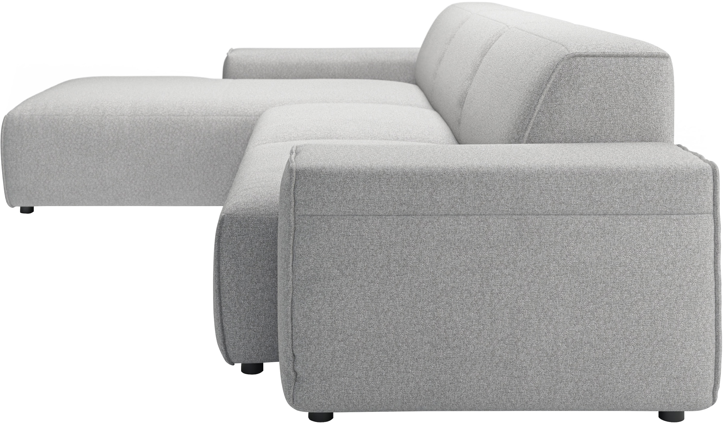 andas Ecksofa »Glimminge auch in Breitcord, Feincord, Bouclé + Easy care-Bezug«, L-Form, Breite 294, Zierkissen