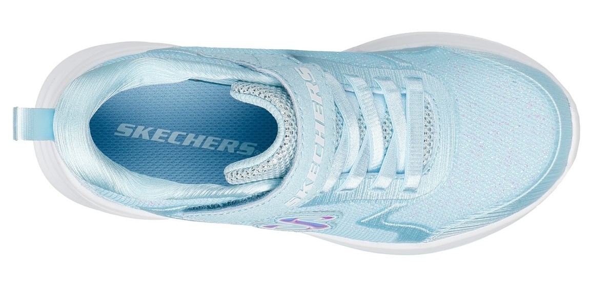 Skechers Sneaker »WAVE 92«, Schlupfschuh mit Glitzer für Mädchen, Größenschablone zum Download