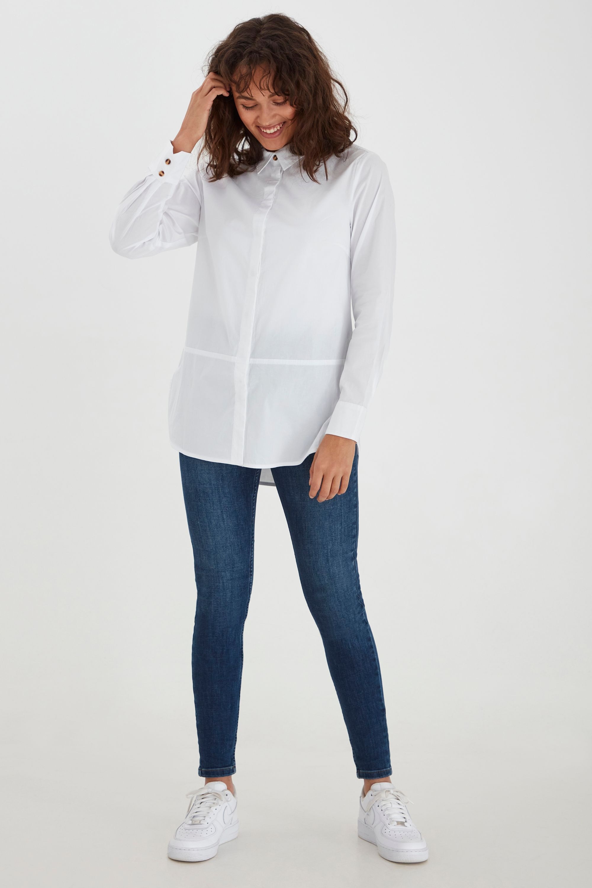 Pulz Jeans Longbluse "Longbluse PZElna" günstig online kaufen