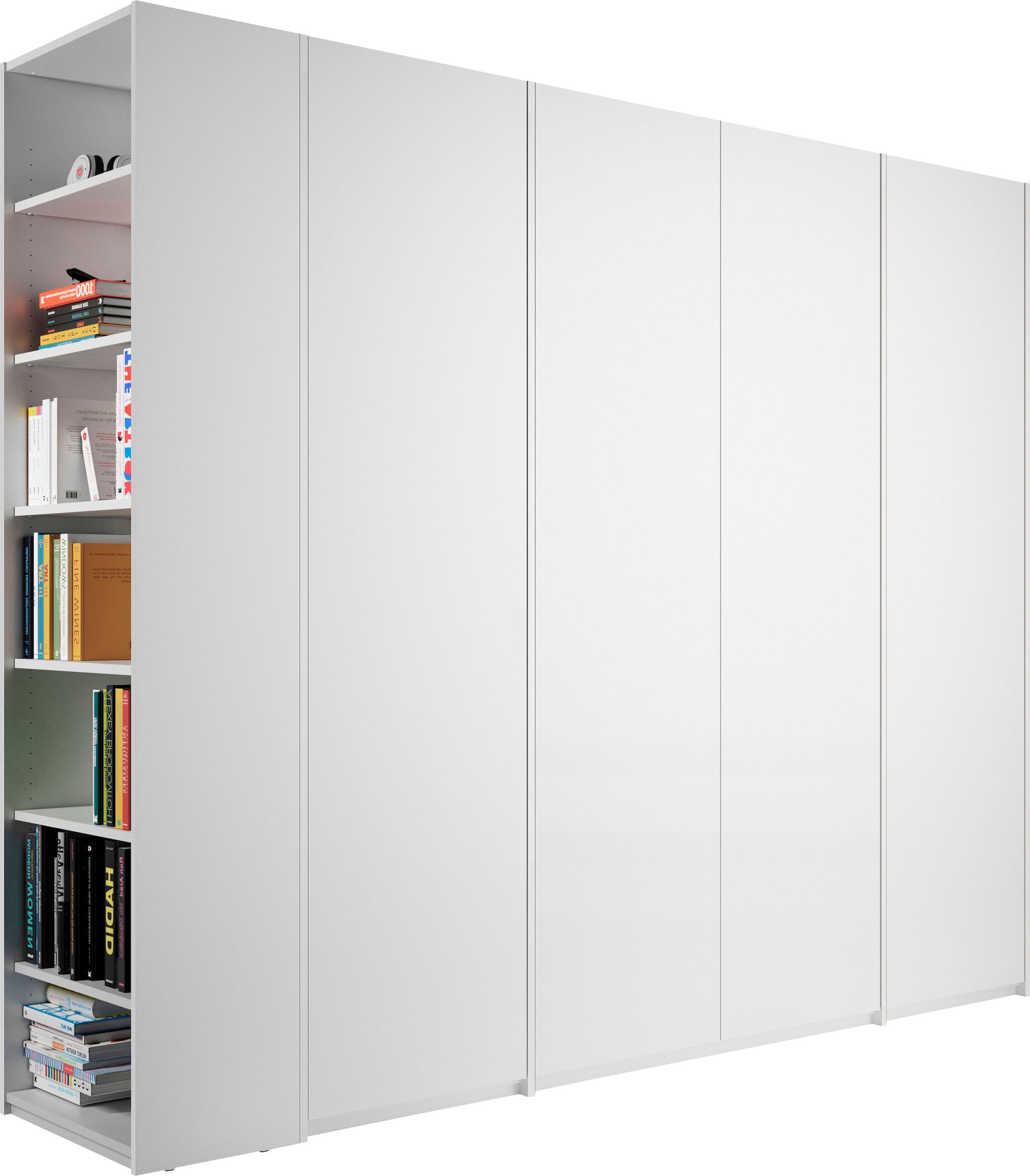 Drehtürenschrank Anbauregal rechts | LIVING Müller montierbarem inklusive Variante Plus SMALL 5«, oder links BAUR bestellen »Modular