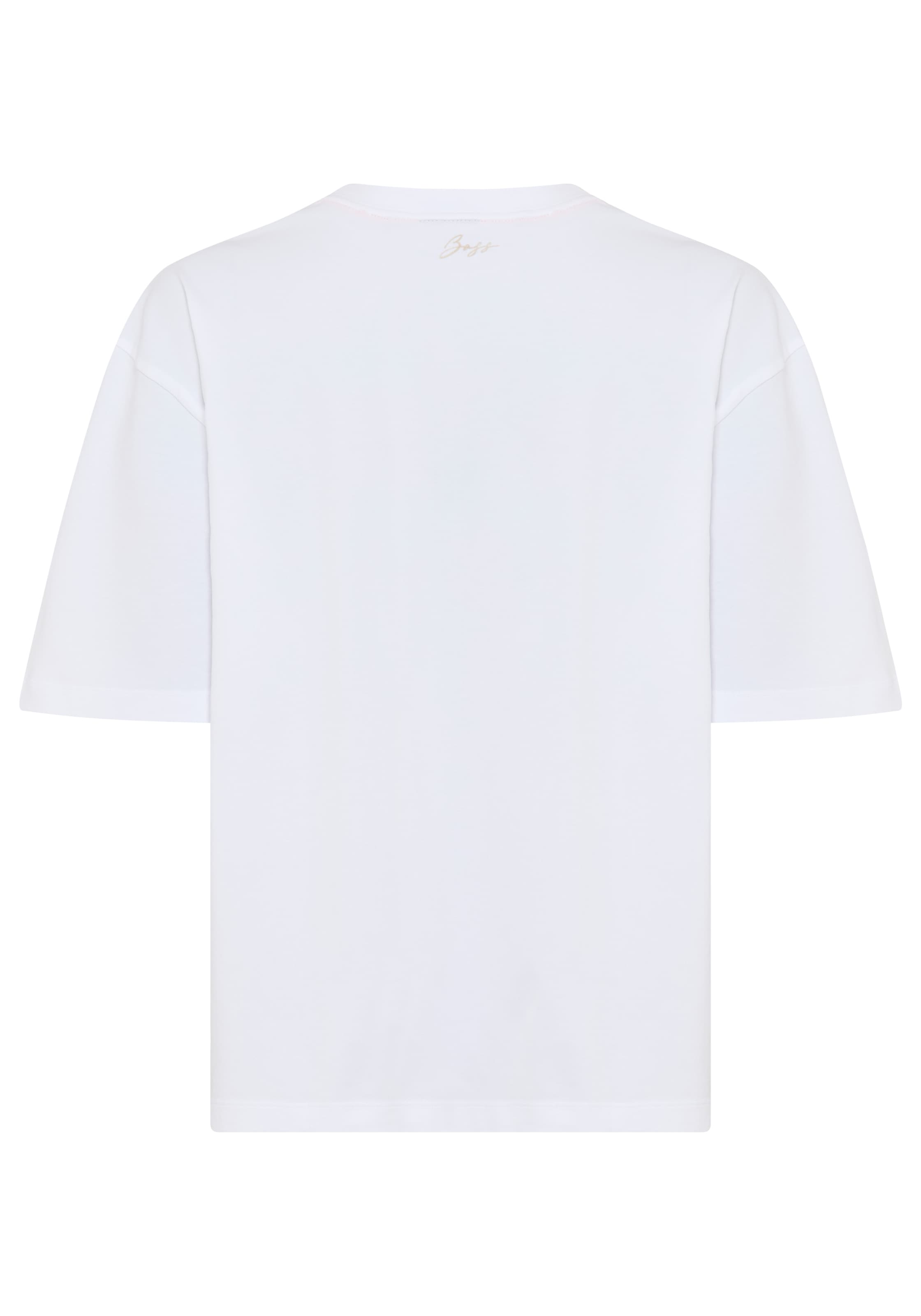 BOSS ORANGE T-Shirt »Eboys Premium Damenmode« Oversize Fit mit Print