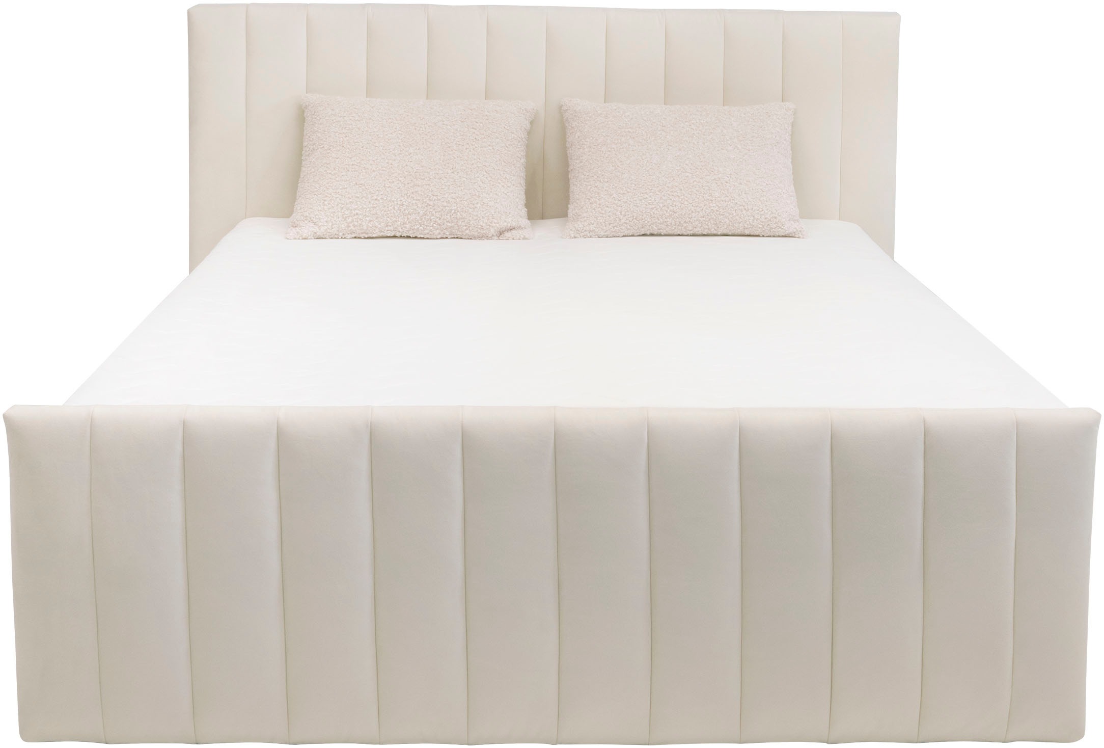 INOSIGN Boxspringbett »Effy inkl. Bettkasten und Topper, erhältlich in der Breite 180x200cm«, wahlweise in H3 oder H4 wählbar