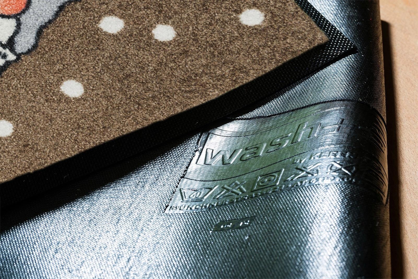 wash+dry by Kleen-Tex Fußmatte »Winterzwerge«, rechteckig, 7 mm Höhe, Schmutzfangmatte, rutschhemmend, waschbar