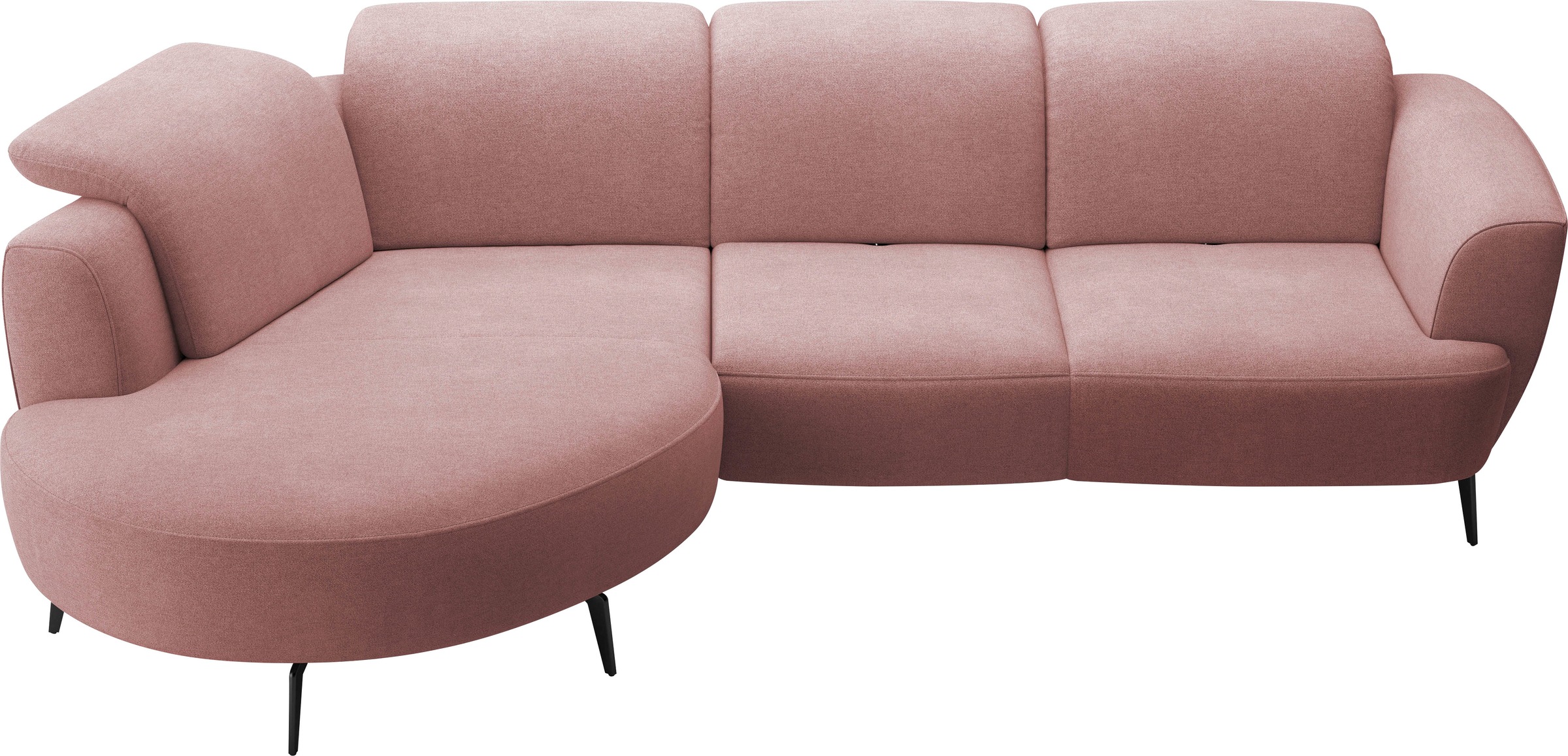 sit&more Ecksofa "Zoe", ink.Sitztiefenverstellung, wahlweise mit Kopfteilve günstig online kaufen