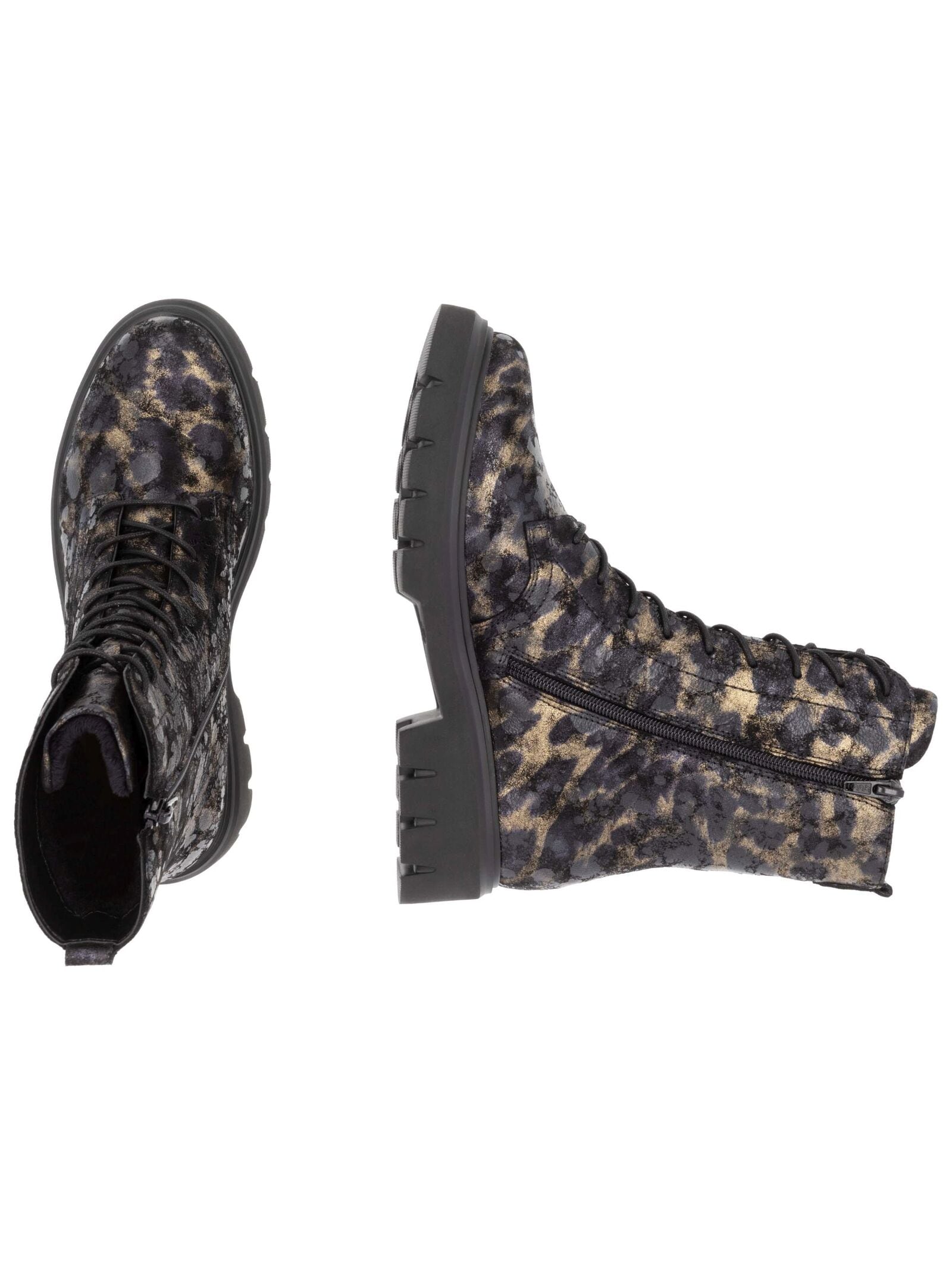 Remonte Schnürstiefelette »Remonte Stiefelette Veloursleder«