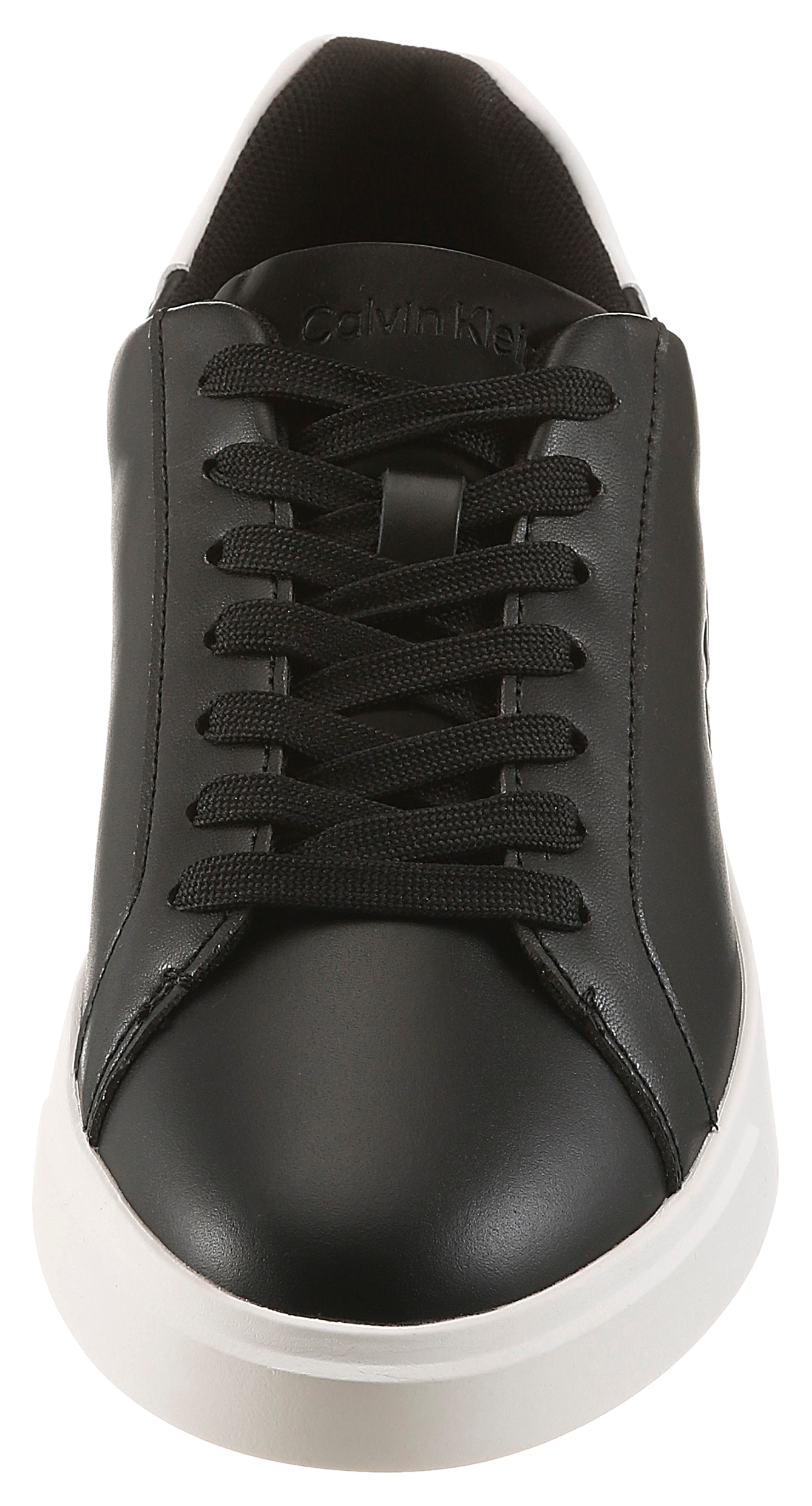 Calvin Klein Plateausneaker »LOW PRO CUPS LTH ML«  Schnürschuh, Halbschuh, Freizeitsneaker mit seitlichem Logo